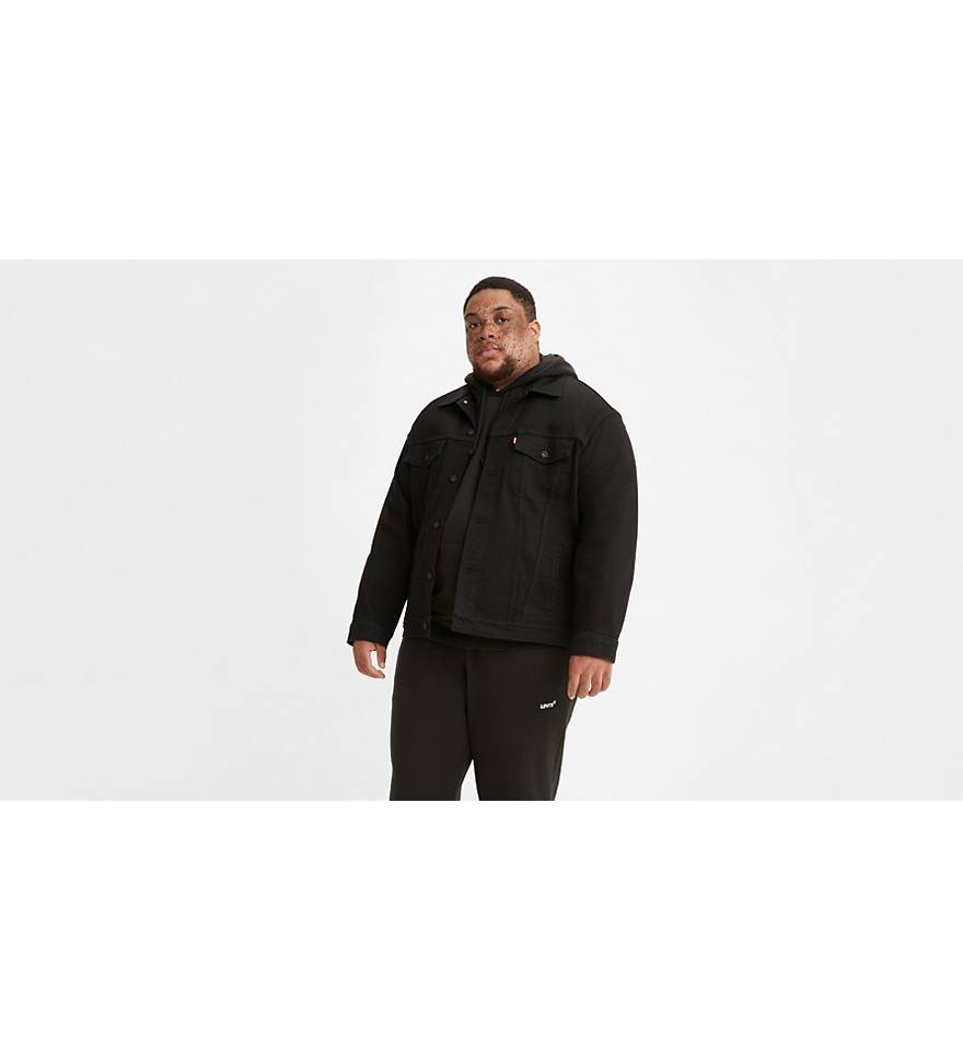 Trucker Jacket (big & Tall) - Black | Levi's® CH