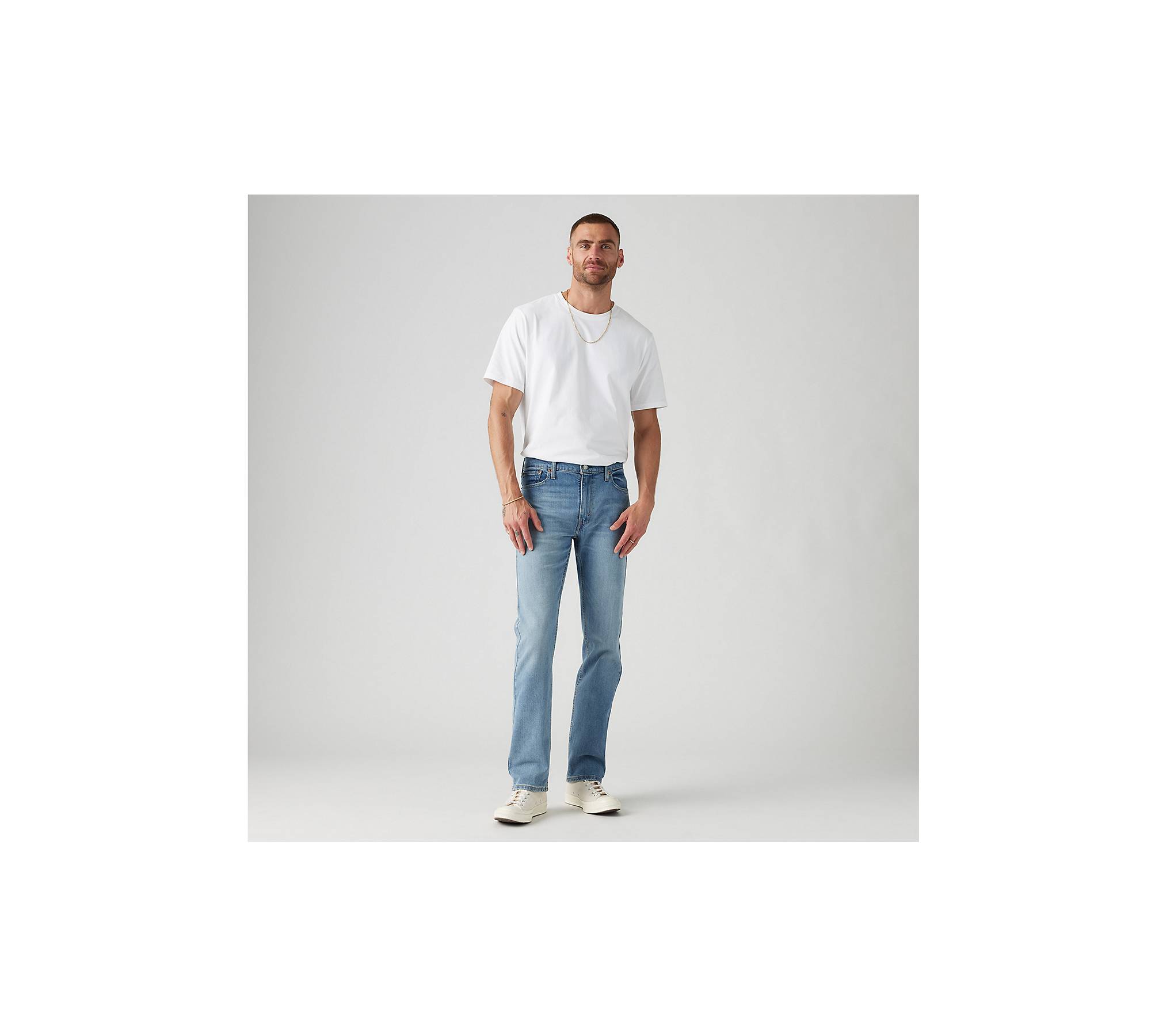 513™ Slim Straight Jeans - Blue | Levi's® AT