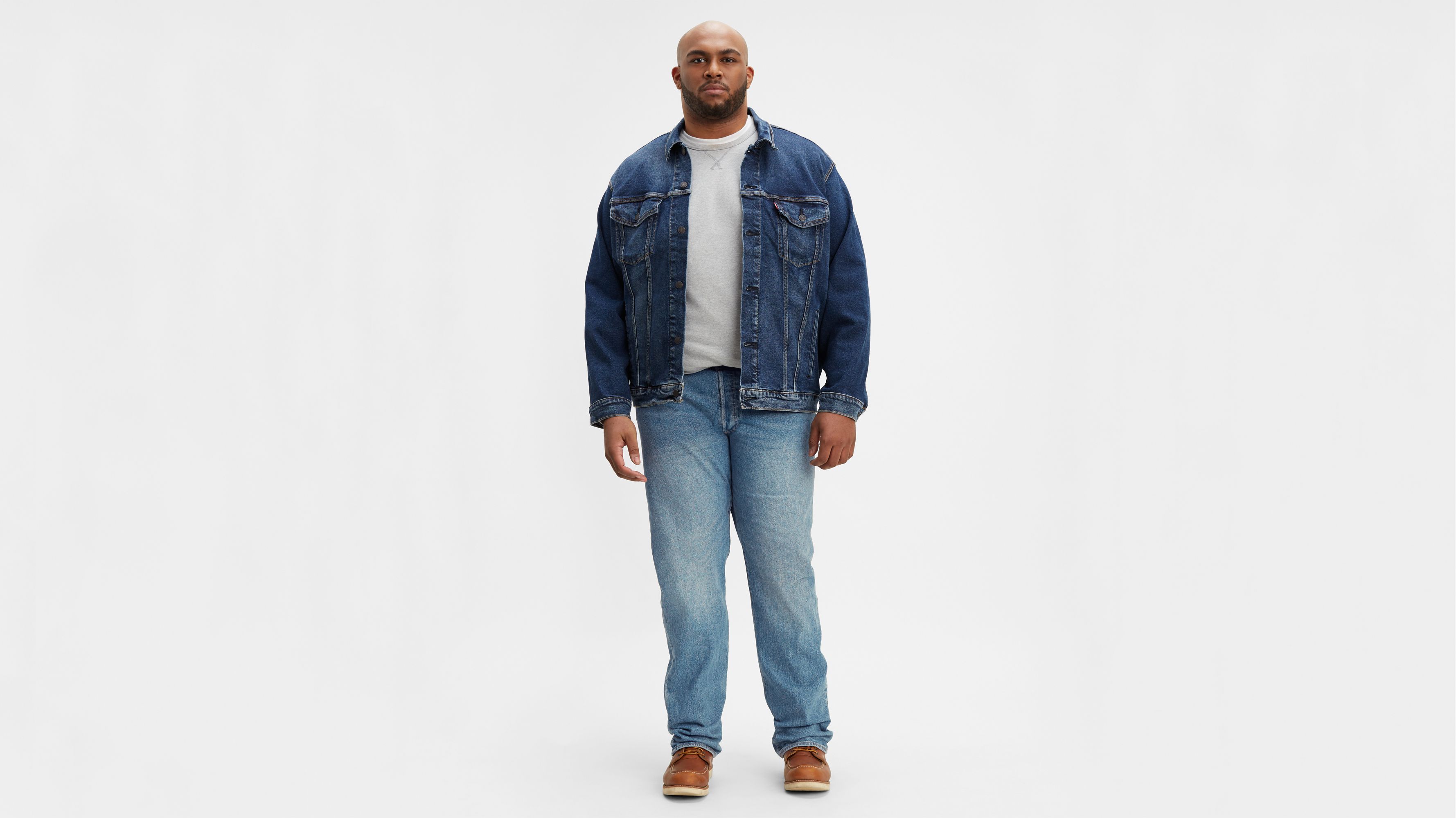 levi's big and tall denim shirts