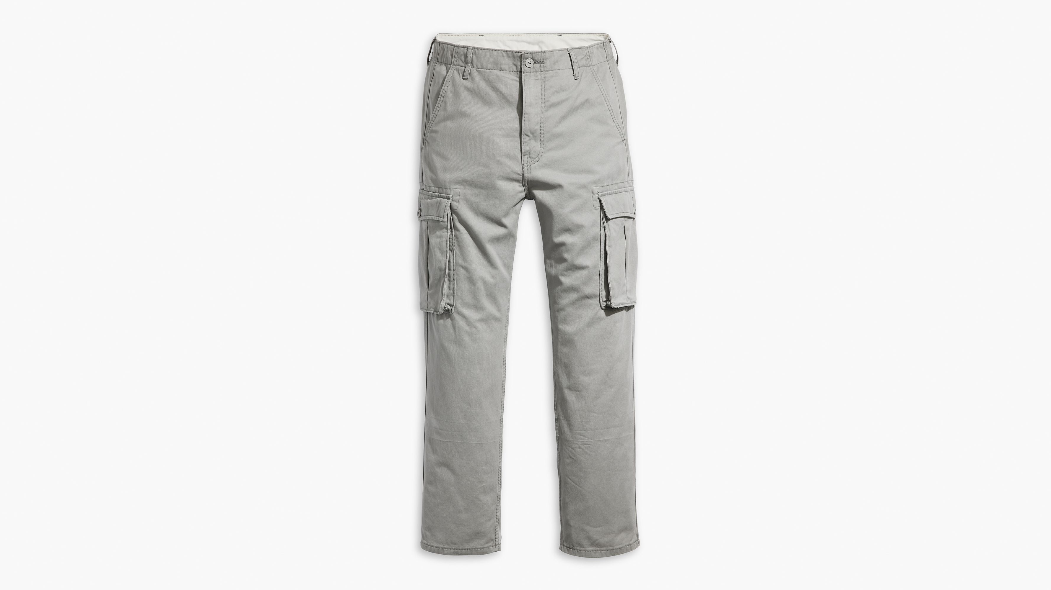 Men's Grey Cargo Pants