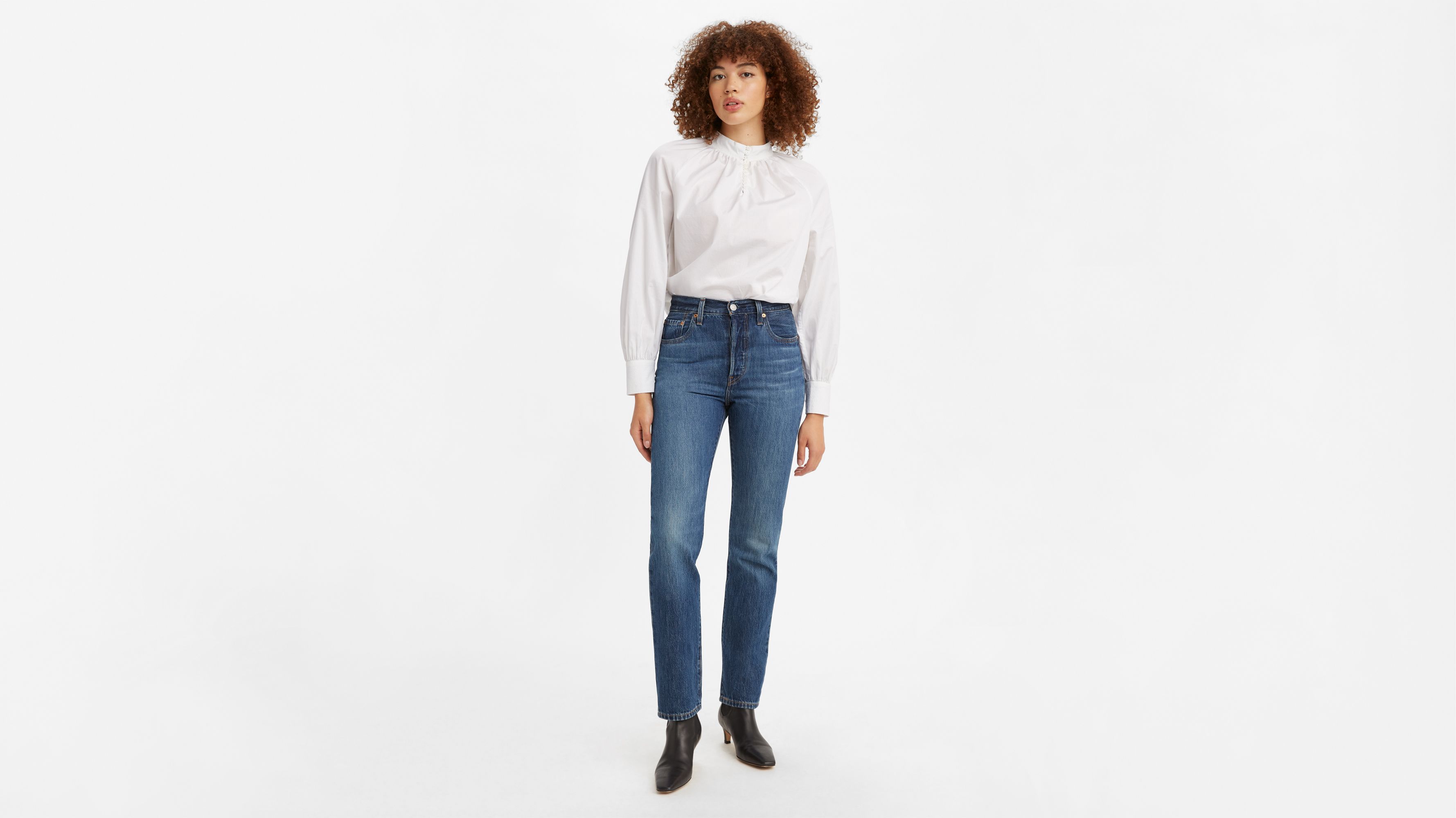 levi's women's 501 original straight jeans