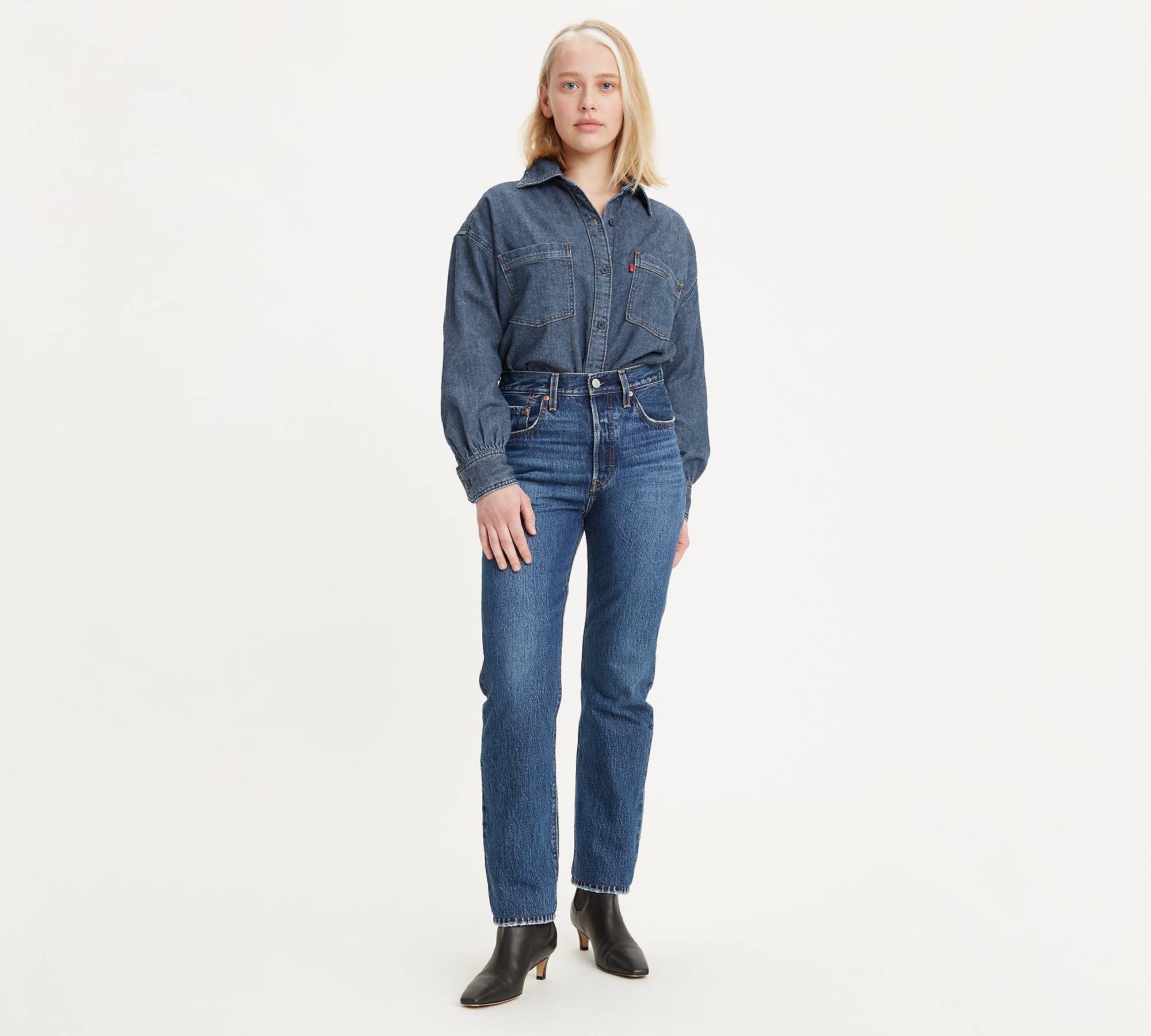 501® Original Fit Women's Jeans - Dark Wash Levi's® US