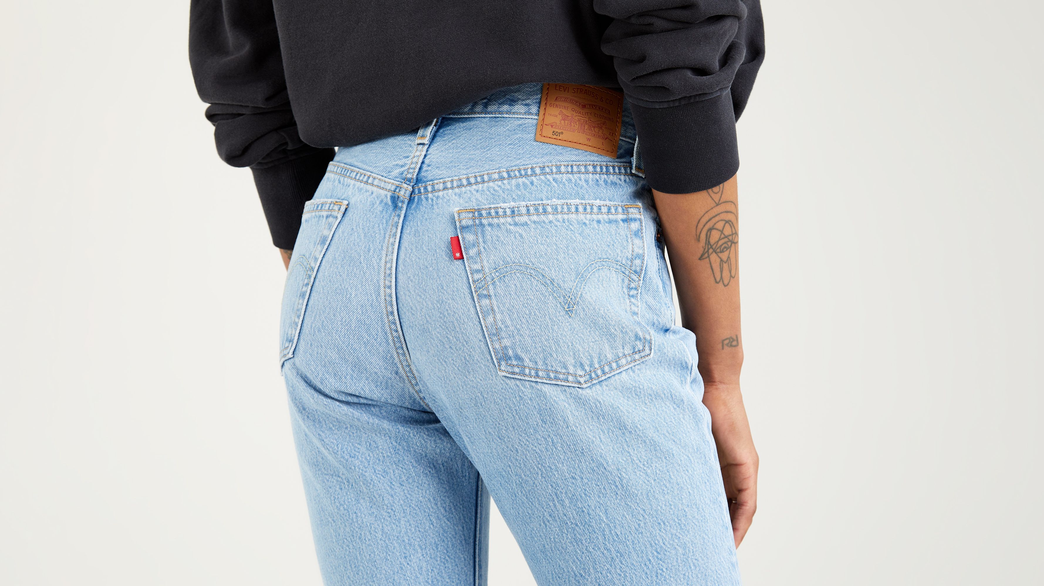 Jean levis bleu clair femme new arrivals