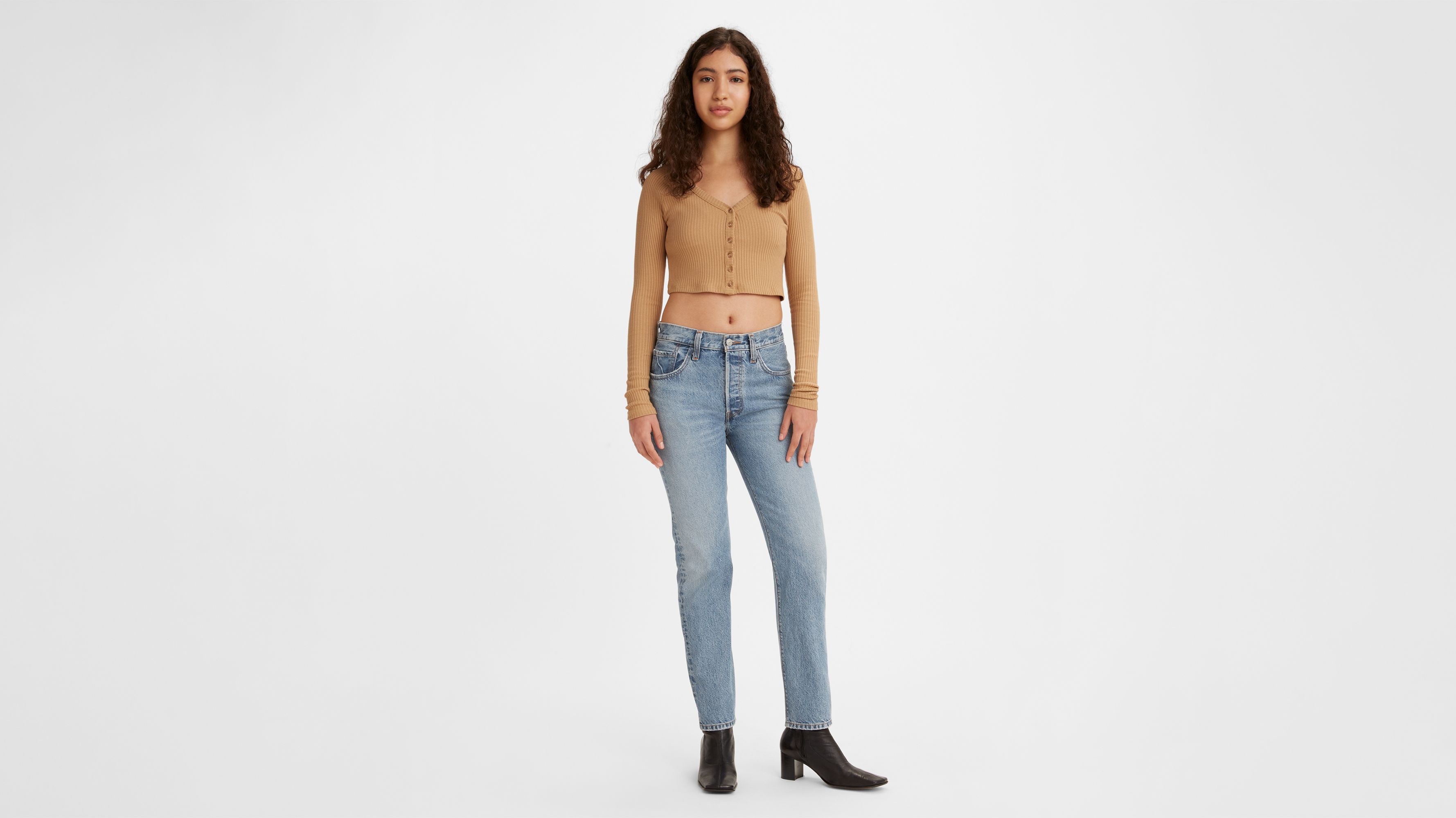 Levi's Circular 501 Original Fit Women's Jeans 23x32 In Blue