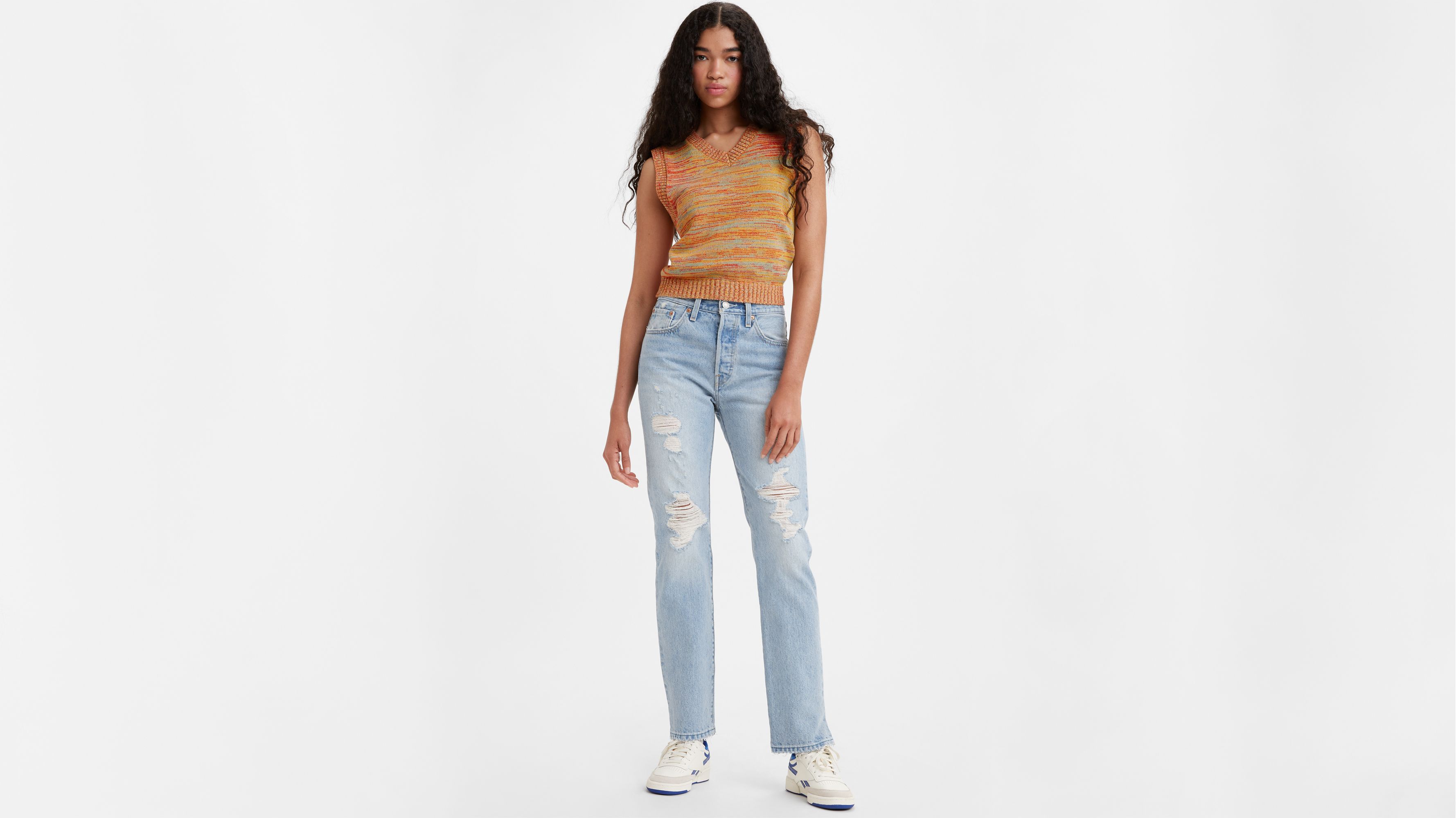 501® Original Fit Women'S Jeans - Light Wash | Levi'S® Us