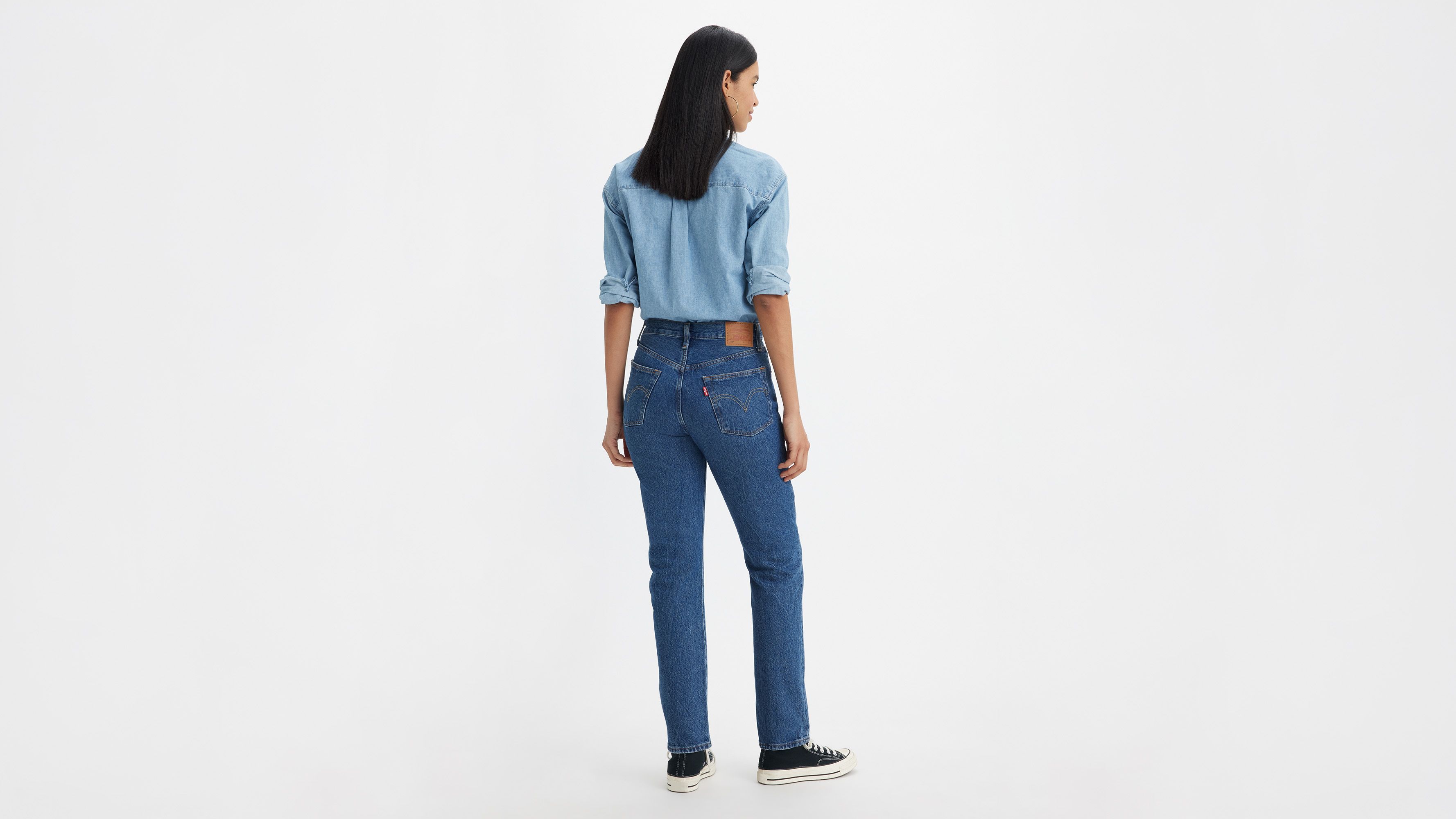 Levi's Premium 501 - Jeans ajustados para mujer