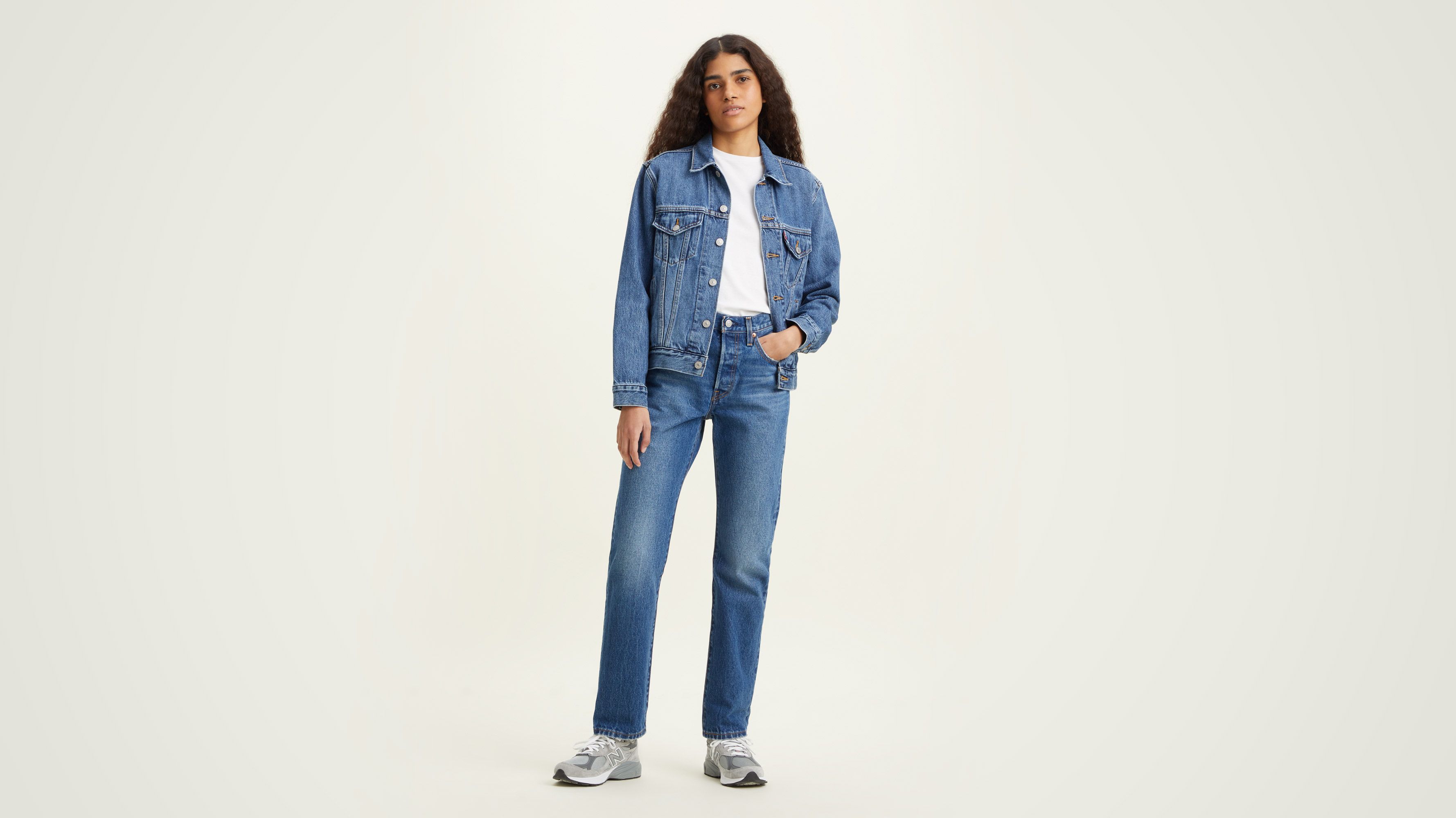 Levi\u2019s 7\/8 Length Jeans blue street-fashion look Fashion Jeans 7/8 Length Jeans Levi’s 