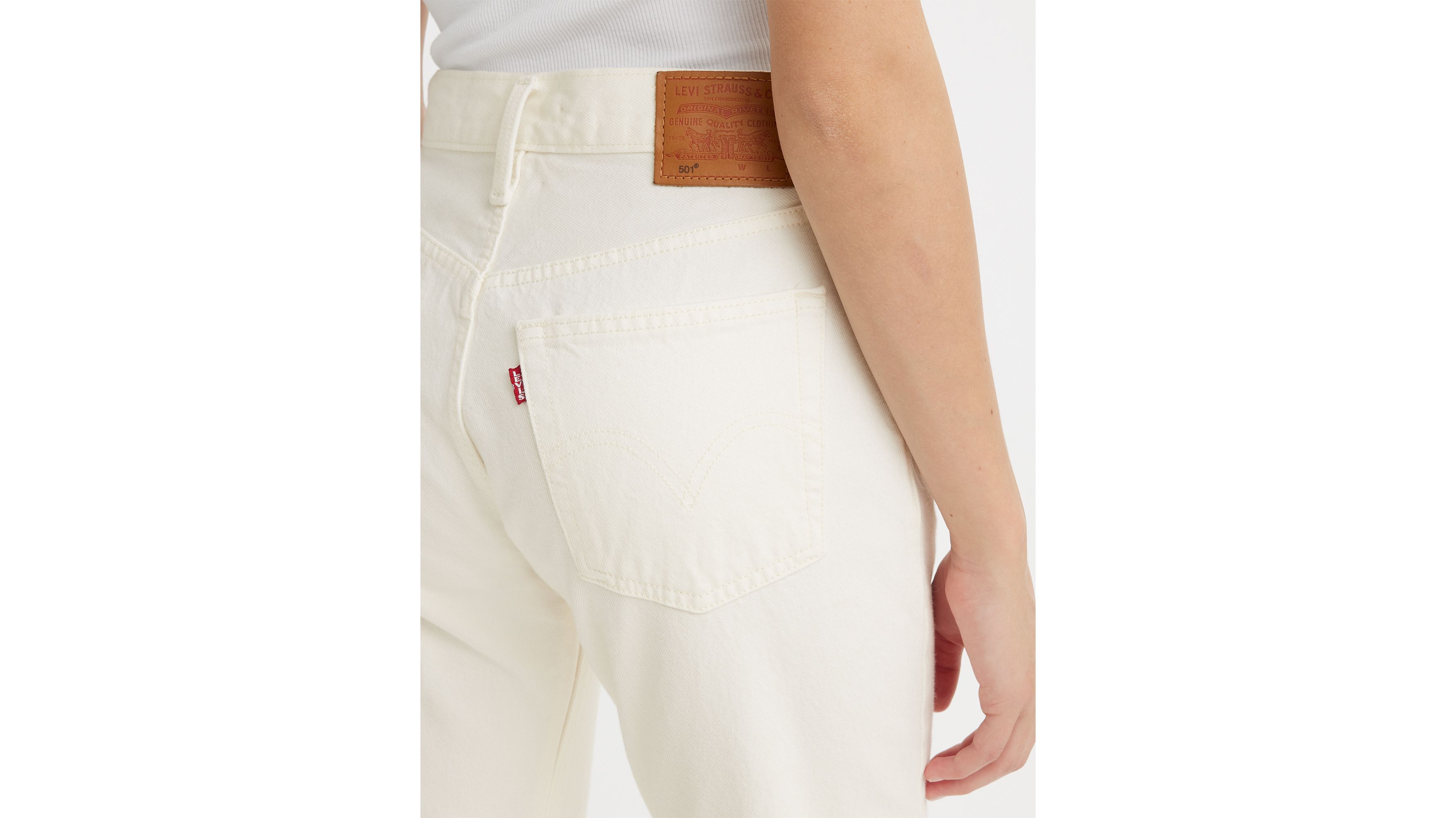 501® Original Fit Women's Jeans - White | Levi's® US