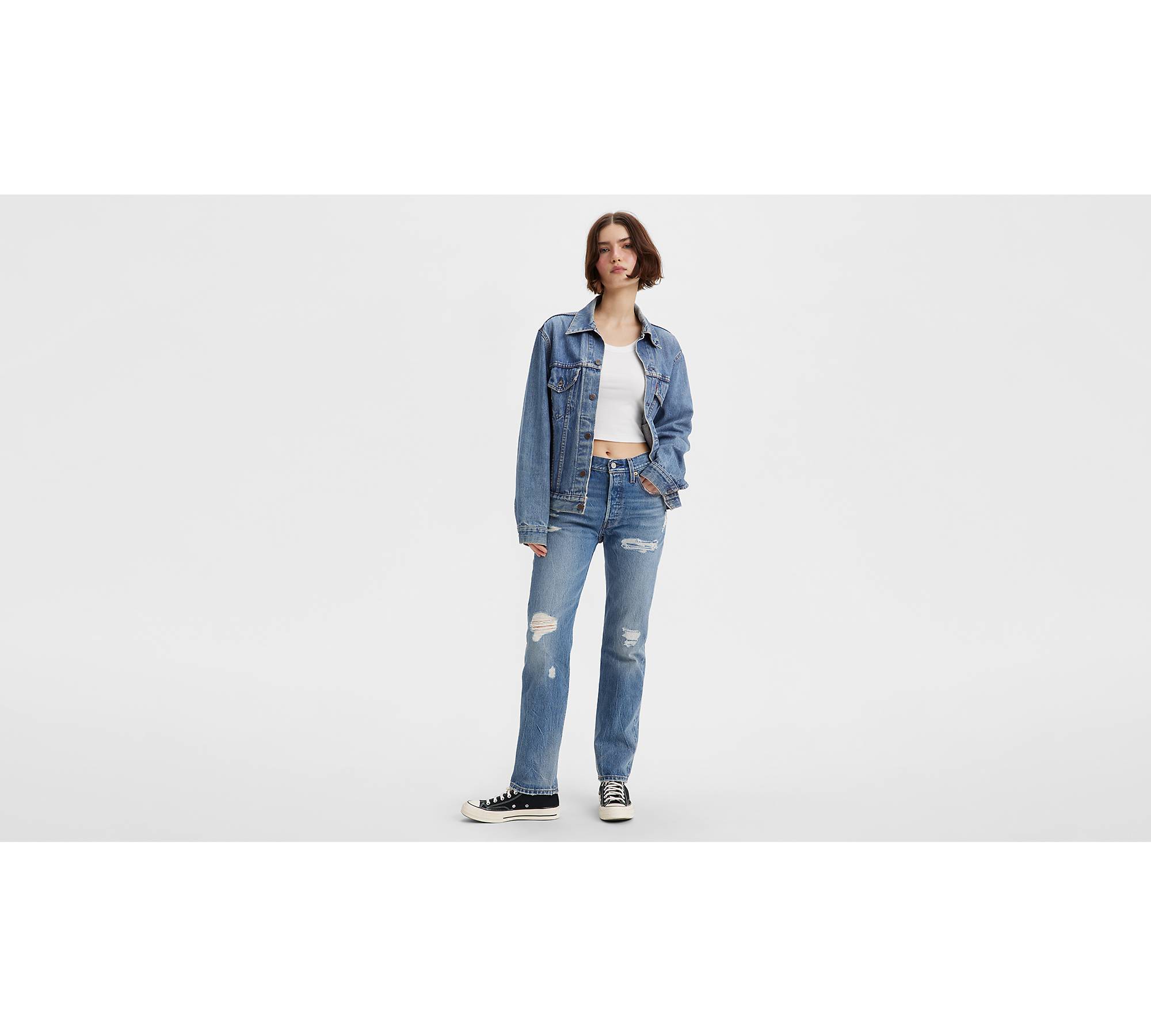 501® Original Jeans - Blue | Levi's® NO