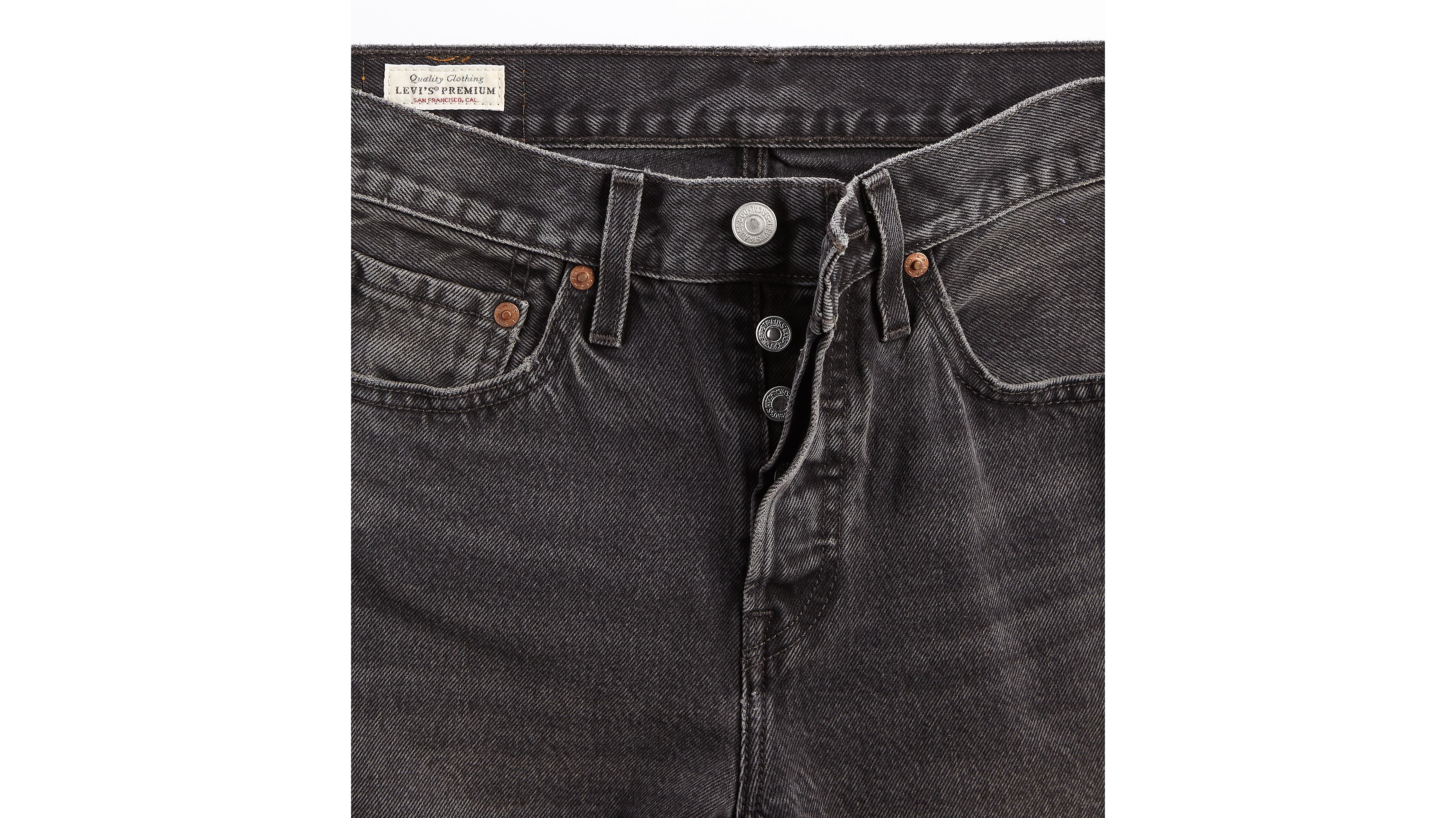 501® Wax Coated Jeans - Black