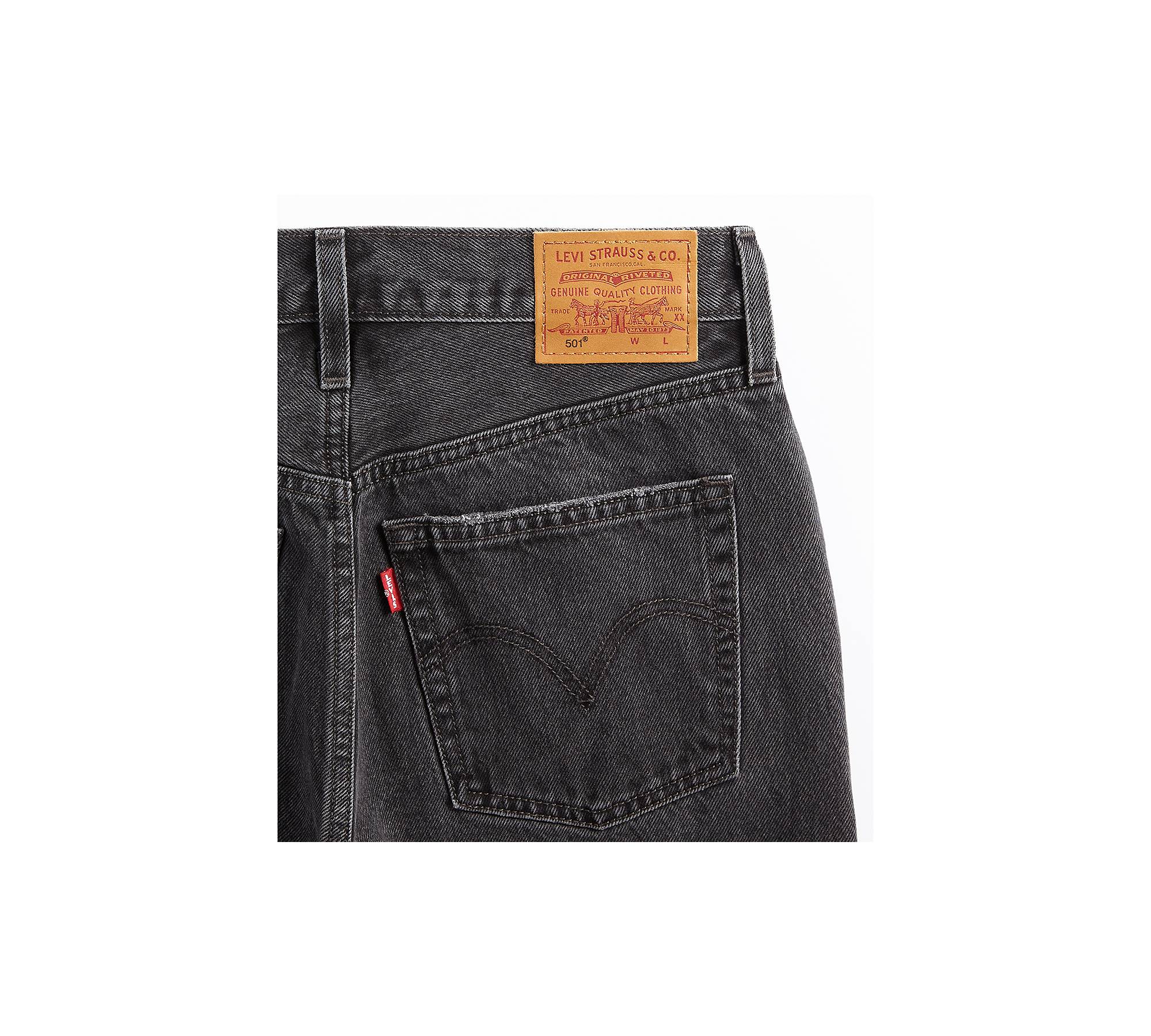 501® Original Fit Studded Women's Jeans - Black | Levi's® US