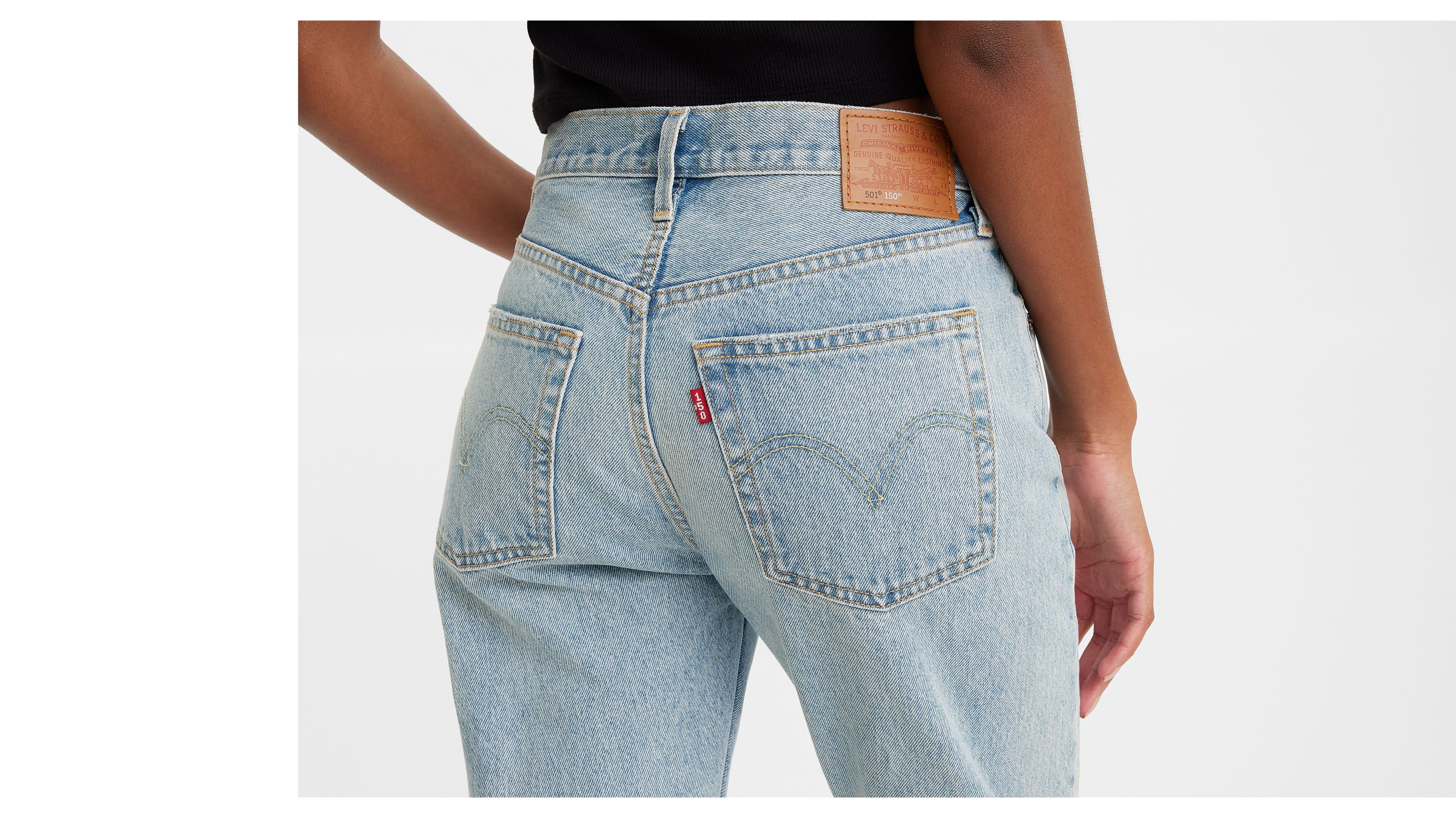 501® Original Fit Women's Jeans - Light Wash | Levi's® CA