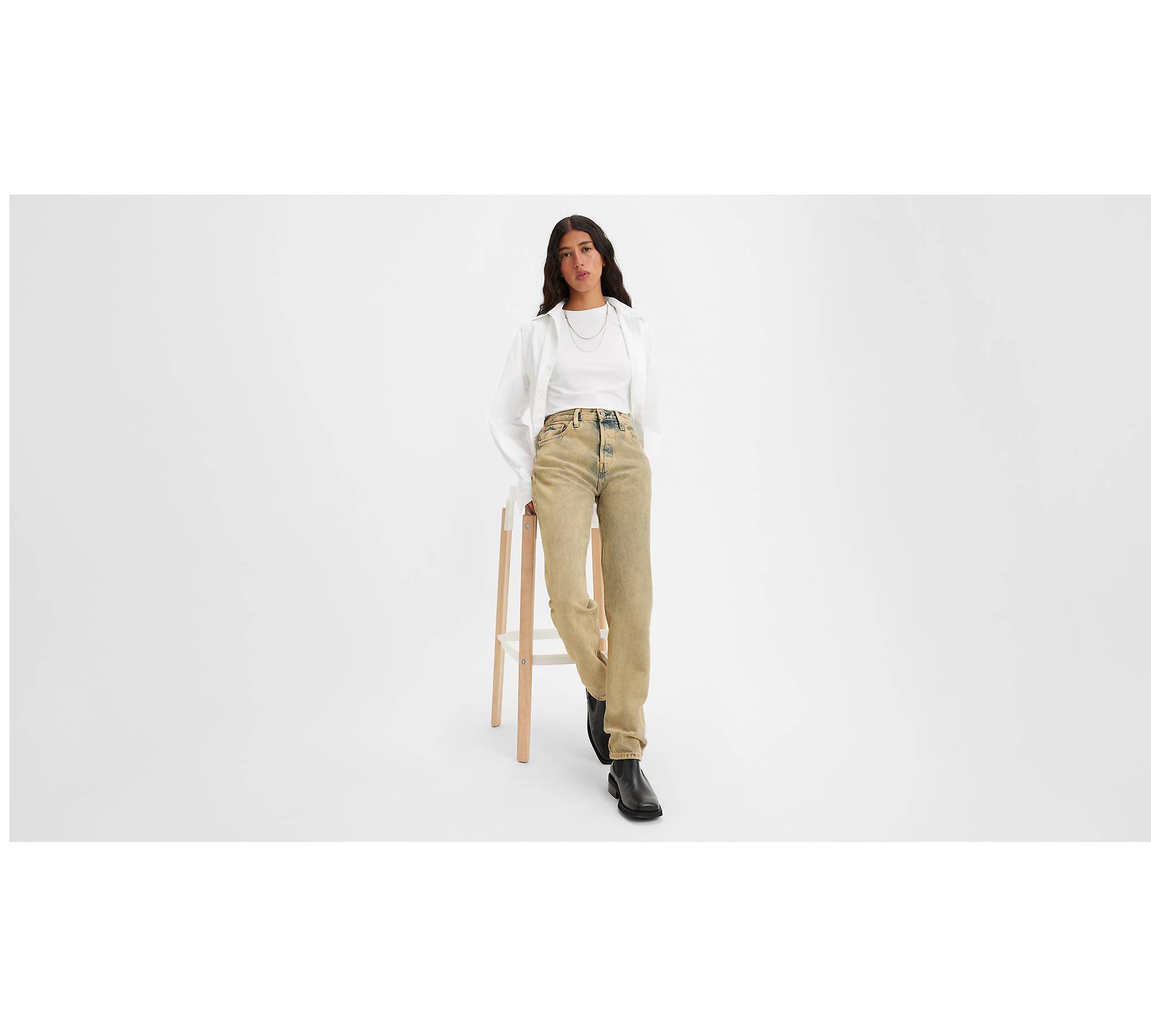 Målestok Betydning ven 501® Original Fit Women's Jeans - Tan | Levi's® US