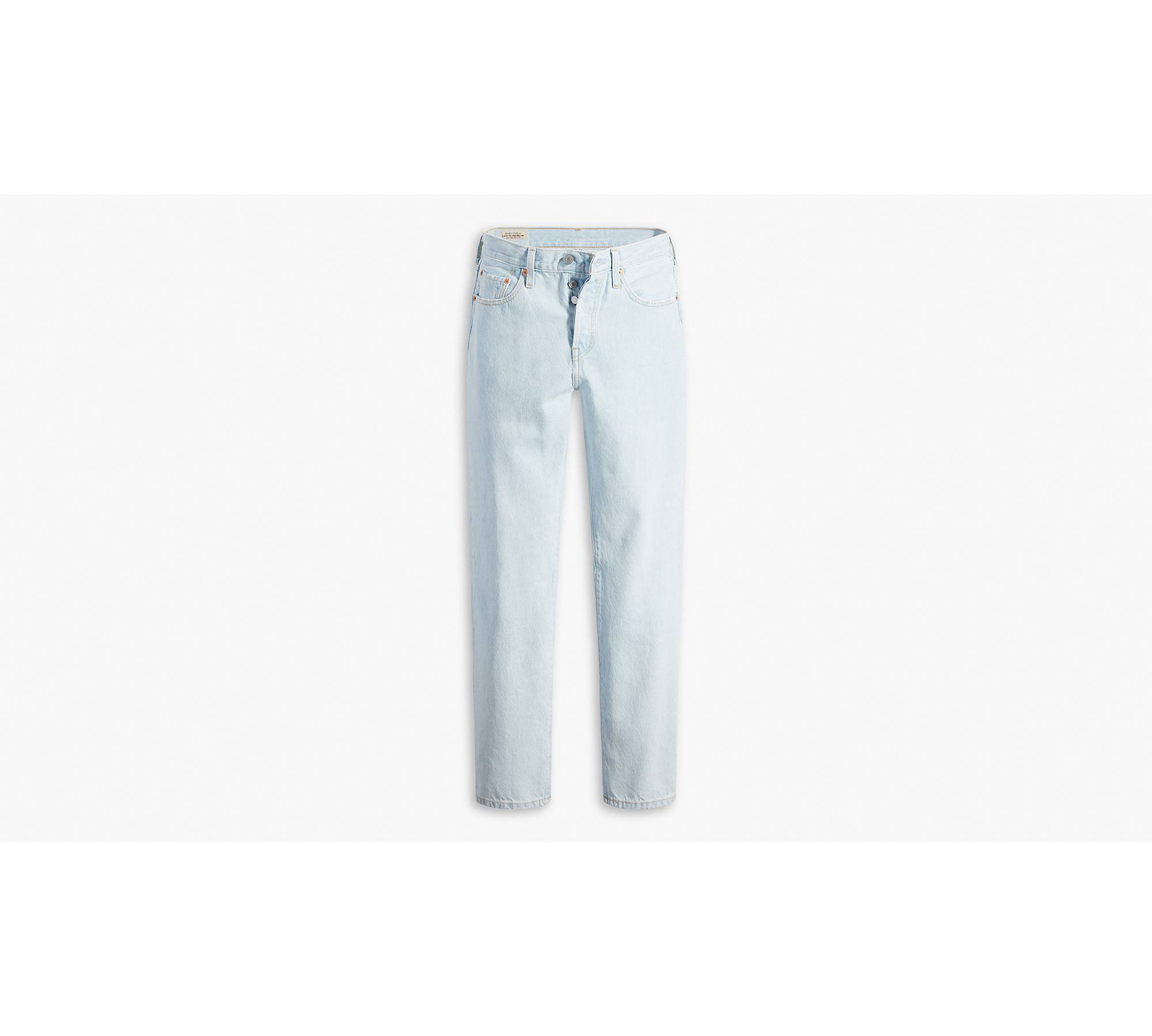 ▷ Levi's 501 Light Wash Blue Jeans