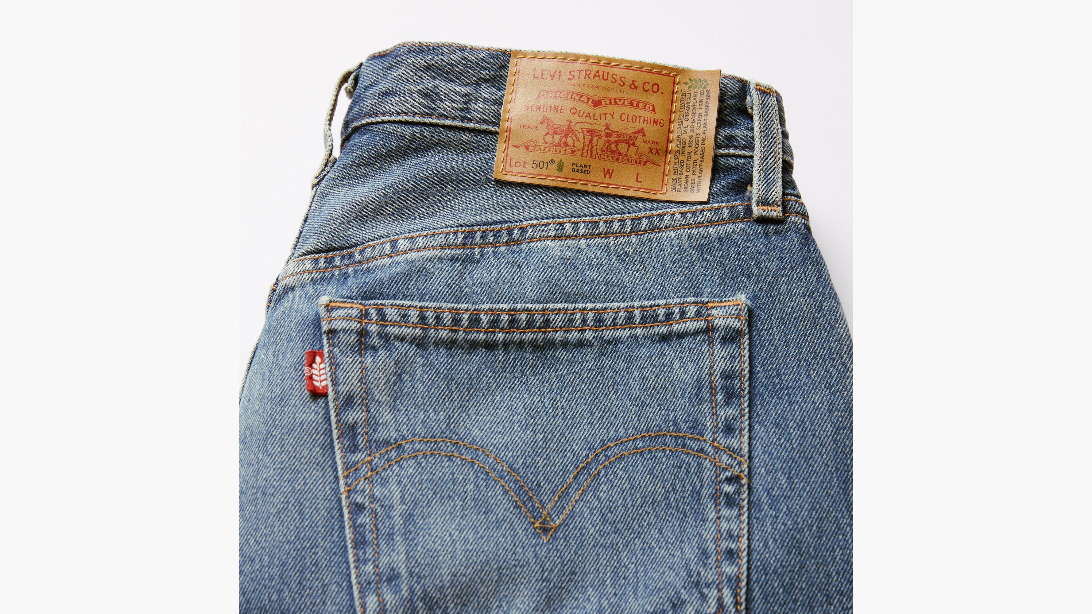 501® Levi's® Plant Based Original Jeans - Blue