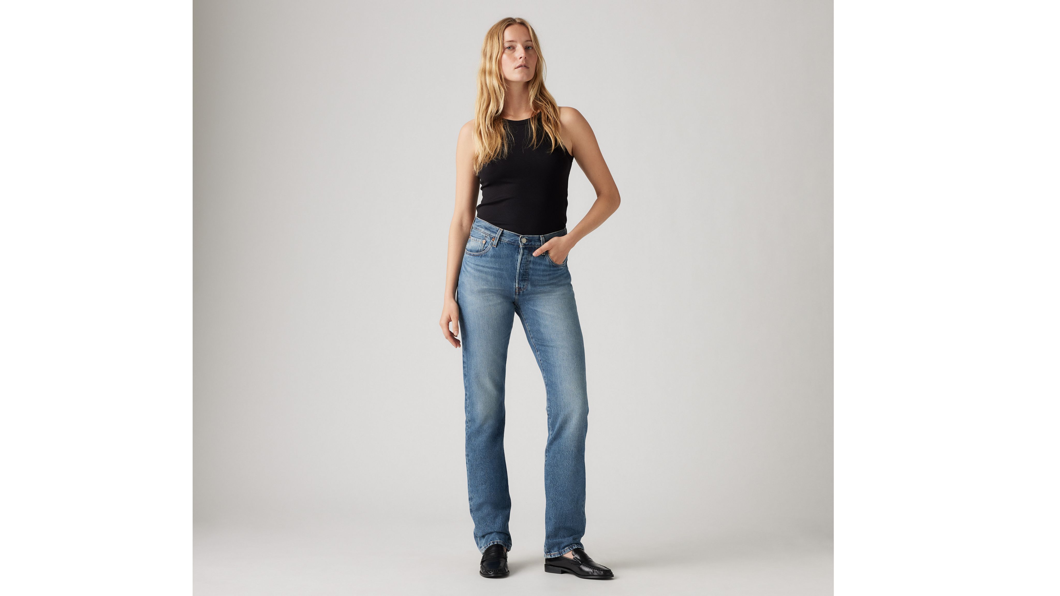 501® Original Fit Plant Based Women's Jeans - Light Wash