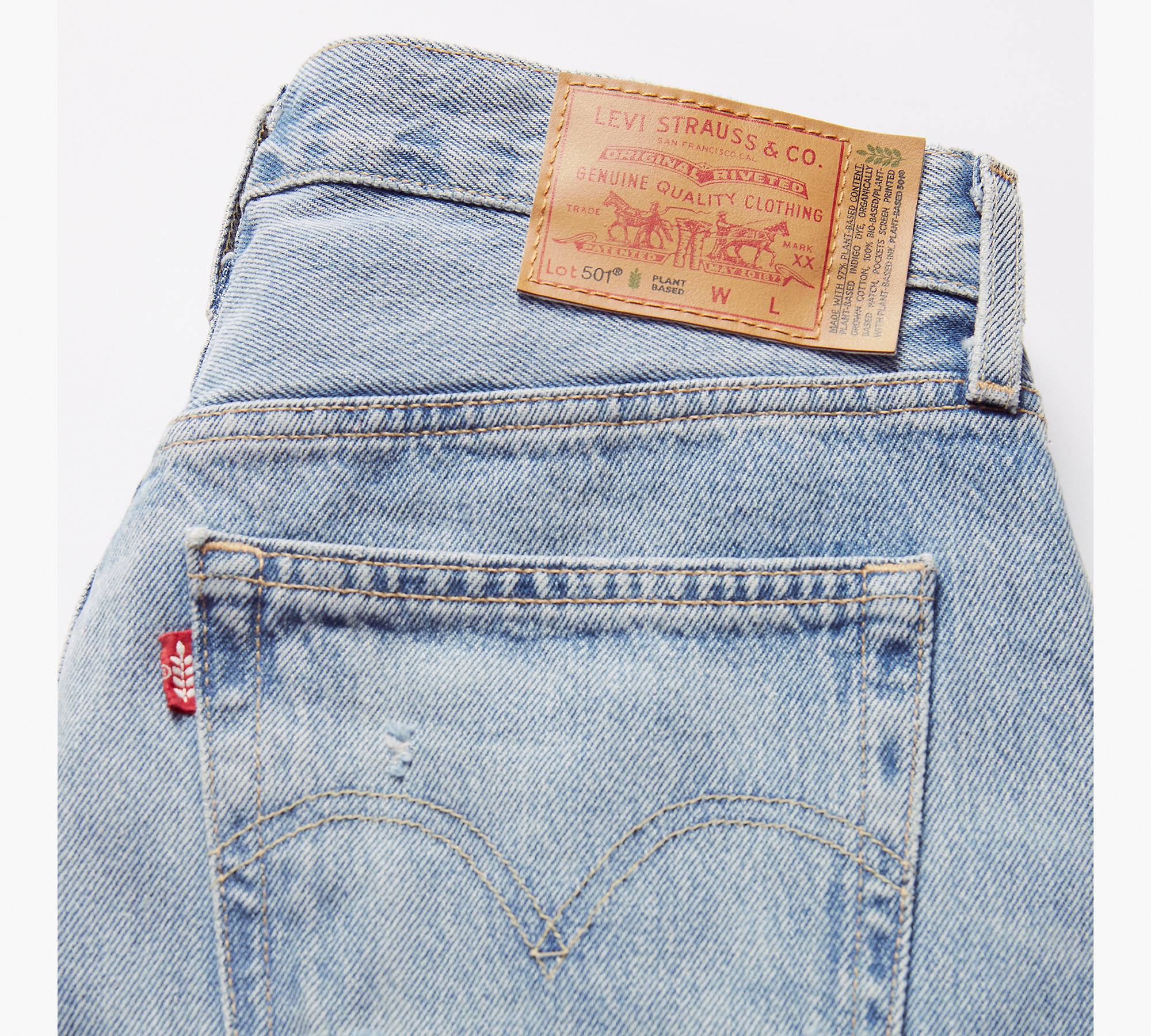 501® Levi's® Plant Based Original Jeans - Blue | Levi's® RO