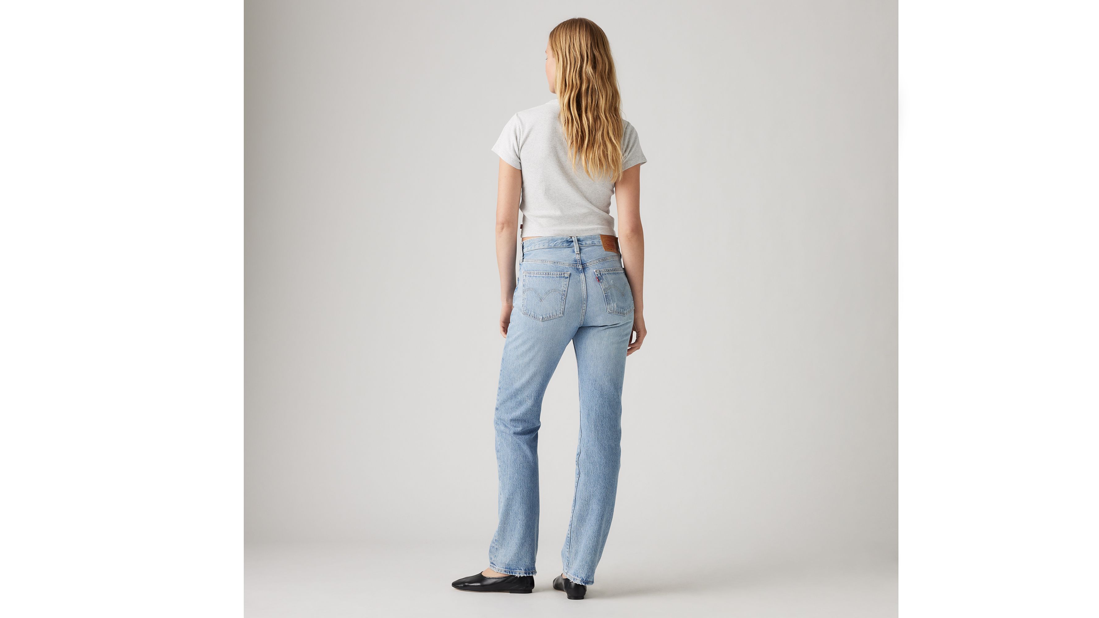 Levi's 501 Original Fit Plant Based Women's Jeans 31x30 In Indigo Botanics