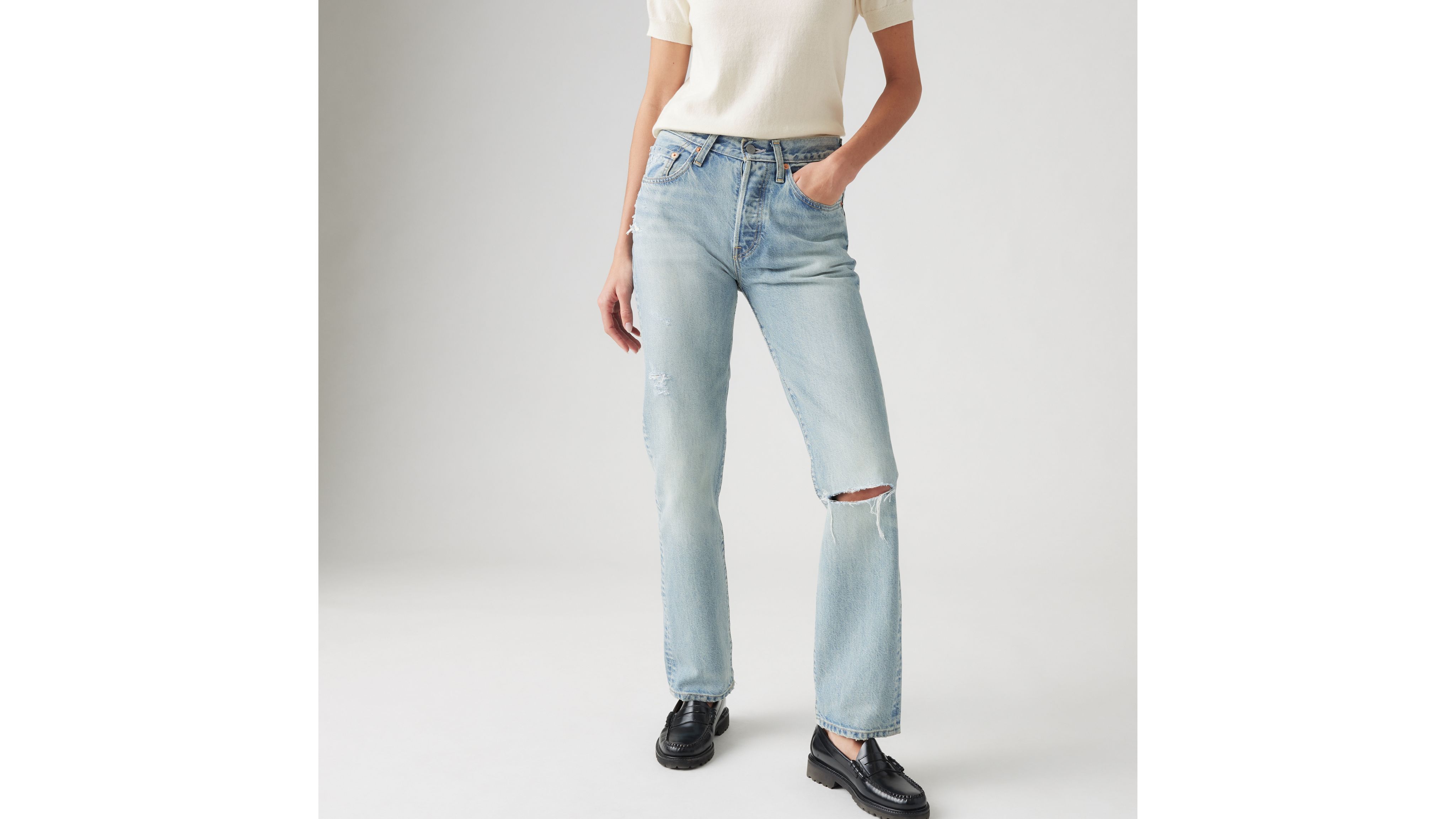 ボトムス・スパッツ Levi's 501regular fit 501® Original Fit Men's Jeans - Medium Wash | Levi's® US