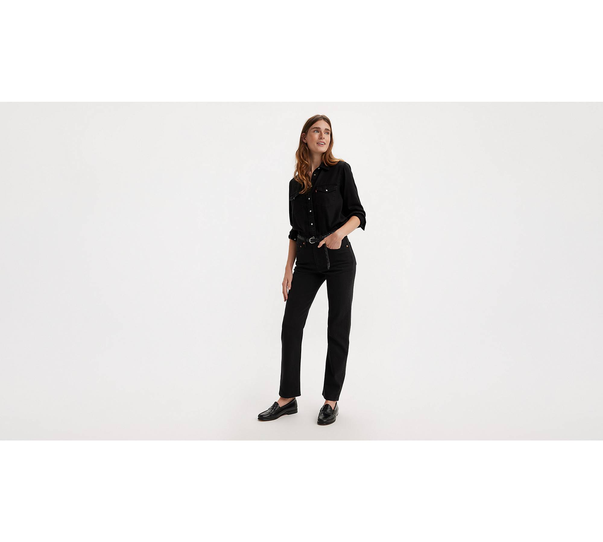 501® Original Fit Selvedge Women's Jeans - Black