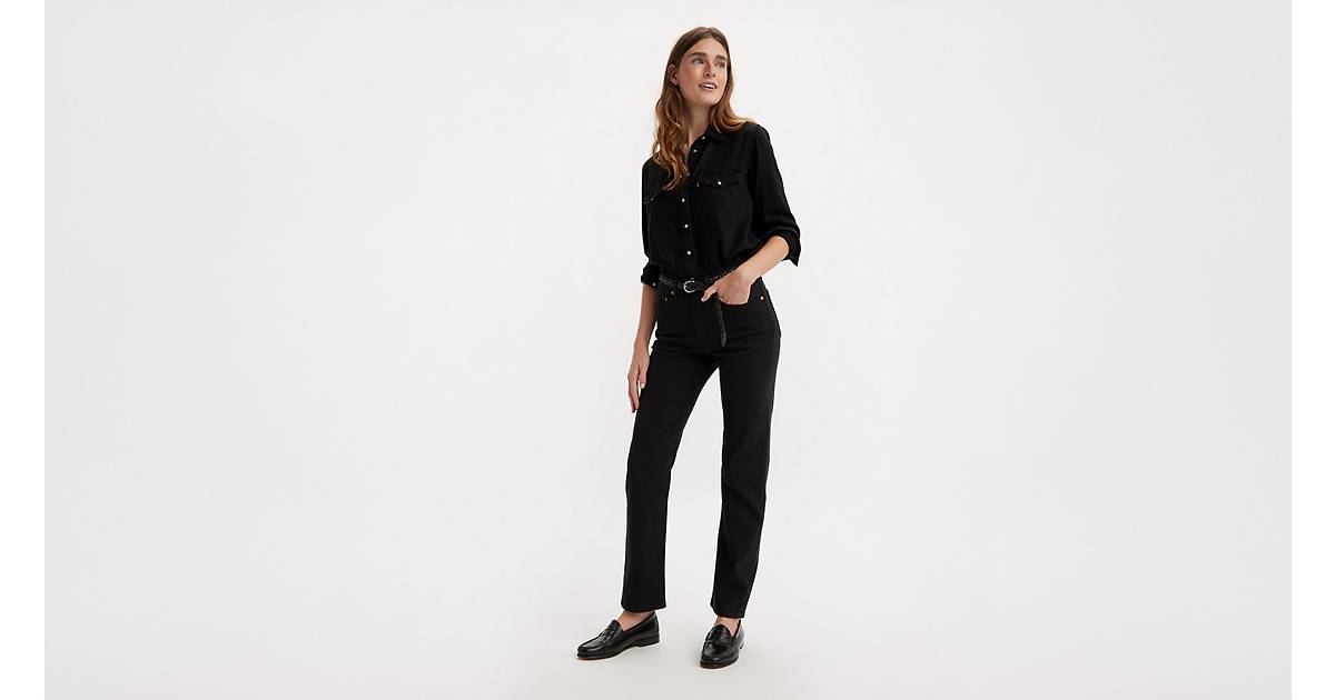 501® Original Fit Women's Jeans - Black | Levi's® CA
