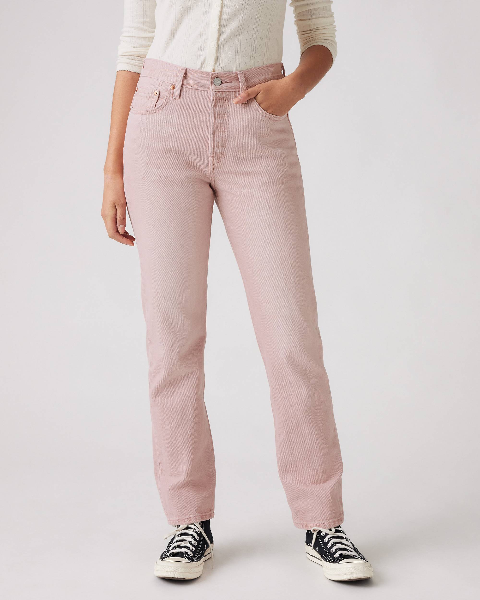 501® Original Women's Jeans - Pink | Levi's® US 501® Original Women's Jeans - Pink | Levi's® US
