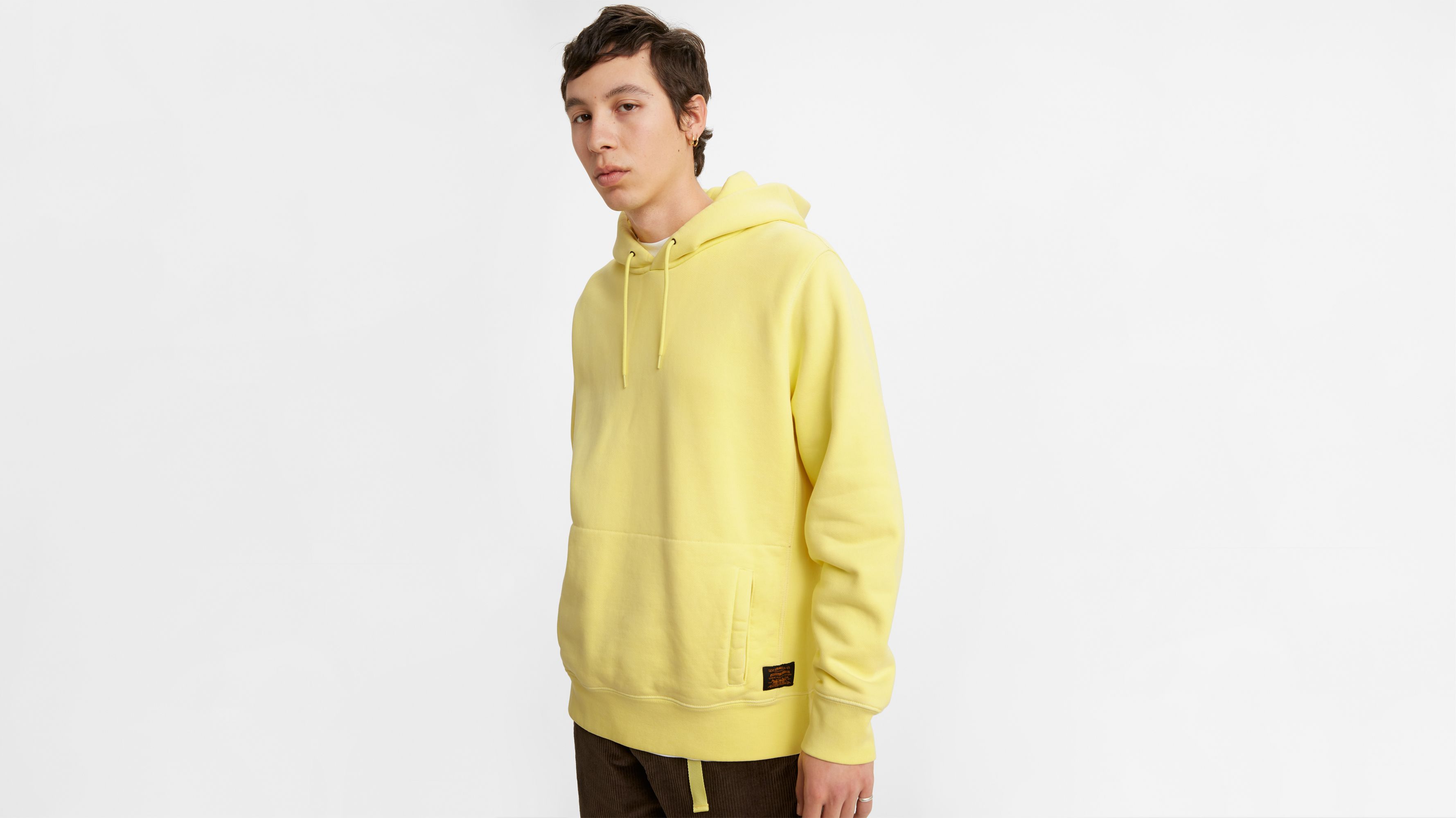 Levi's® Red™ Graphic Zip Up Hoodie - Yellow