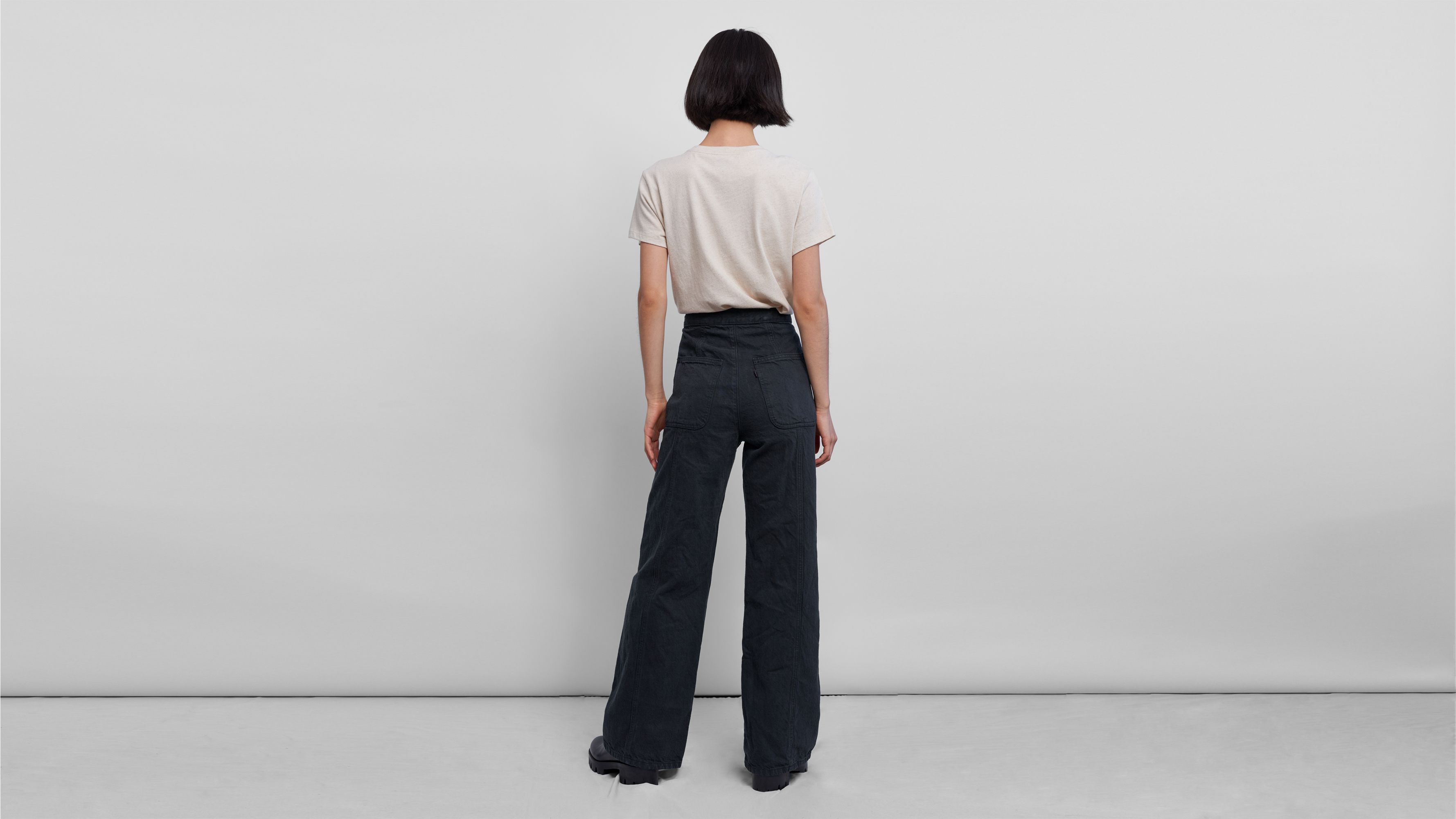 levi's ribcage wide leg jeans