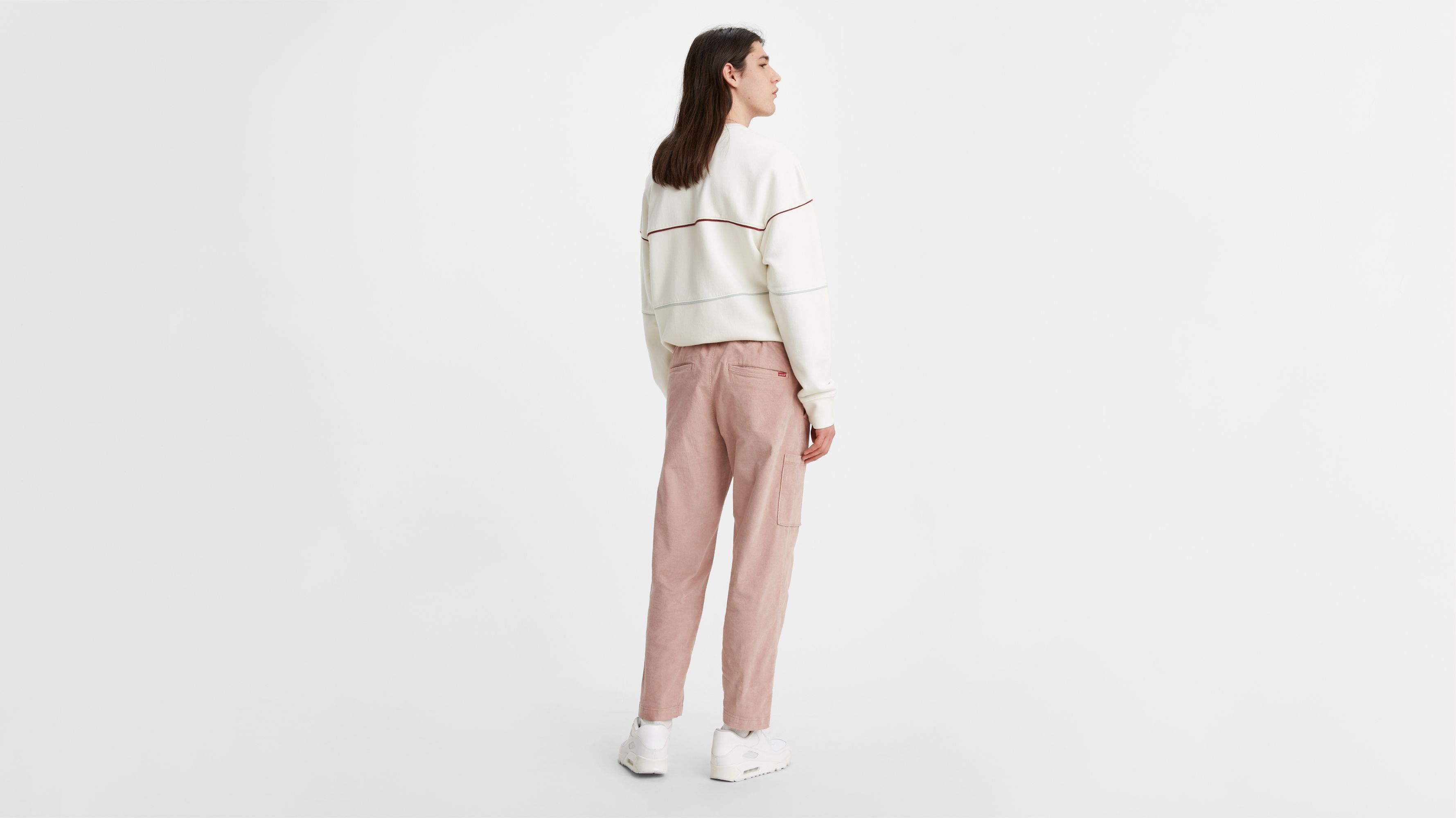 Taper Pull on Corduroy Pants 3