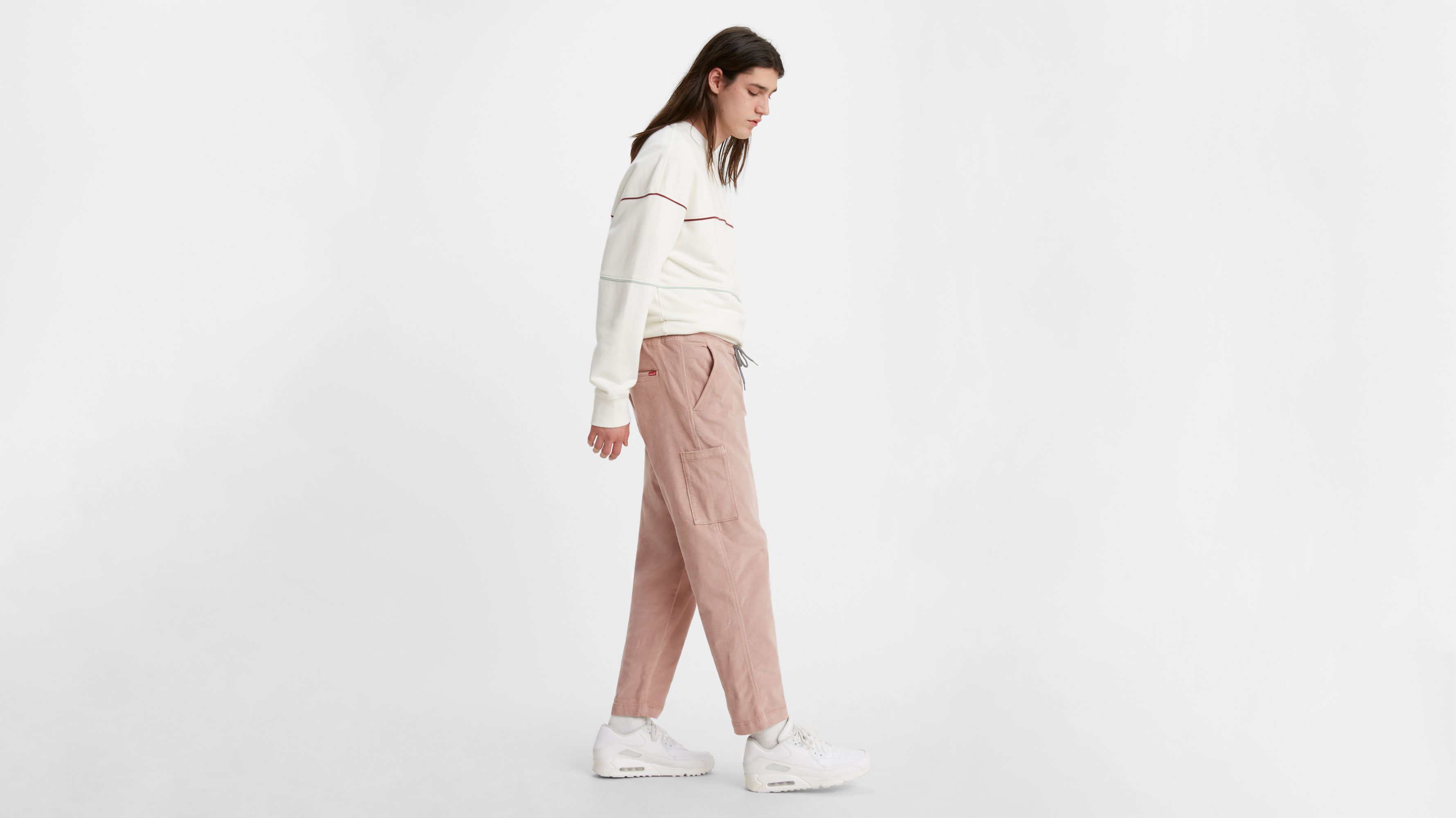 Taper Pull on Corduroy Pants 2