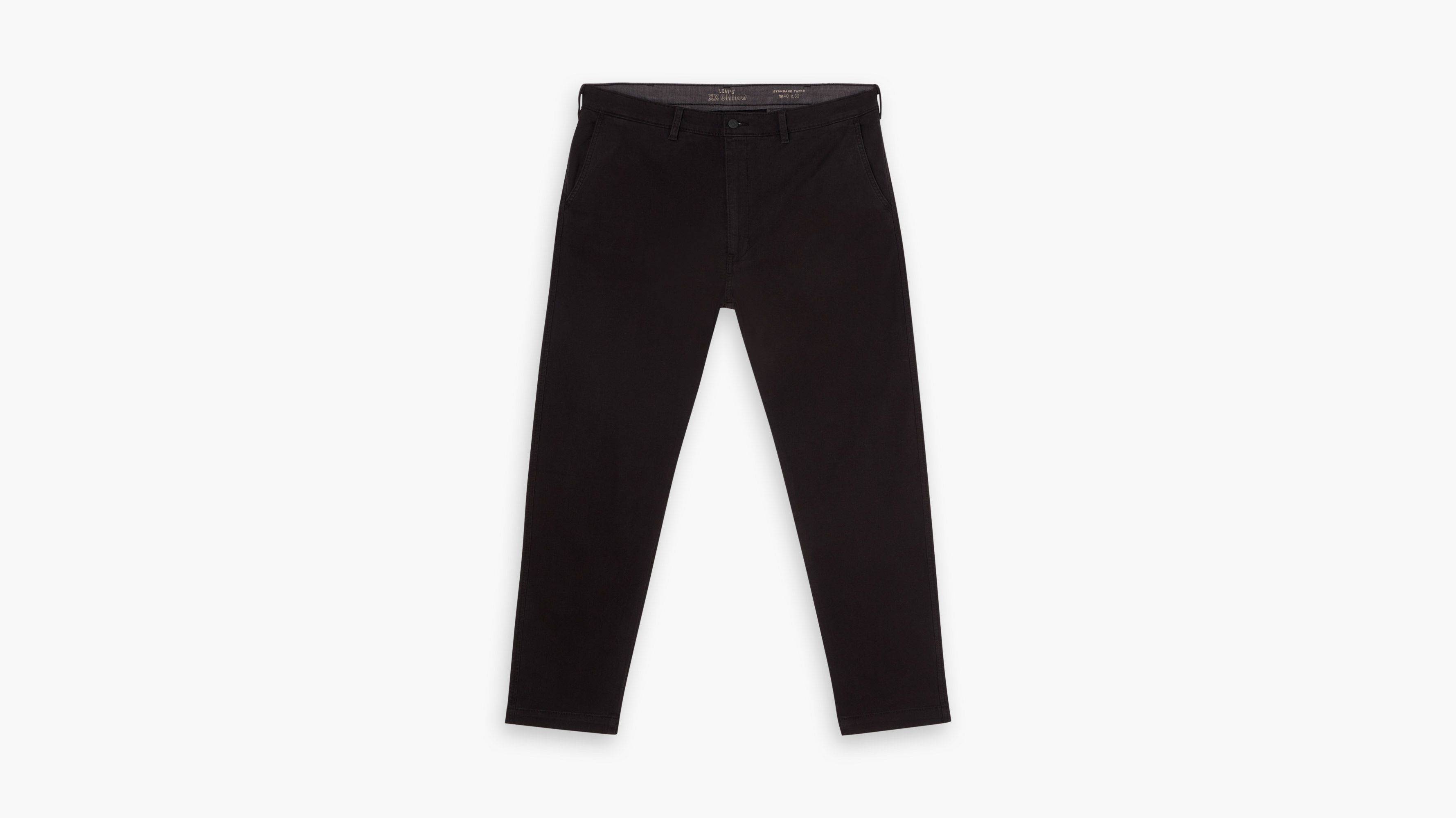 Xx Chino Standard Tapered (big & Tall) - Black | Levi's® AZ