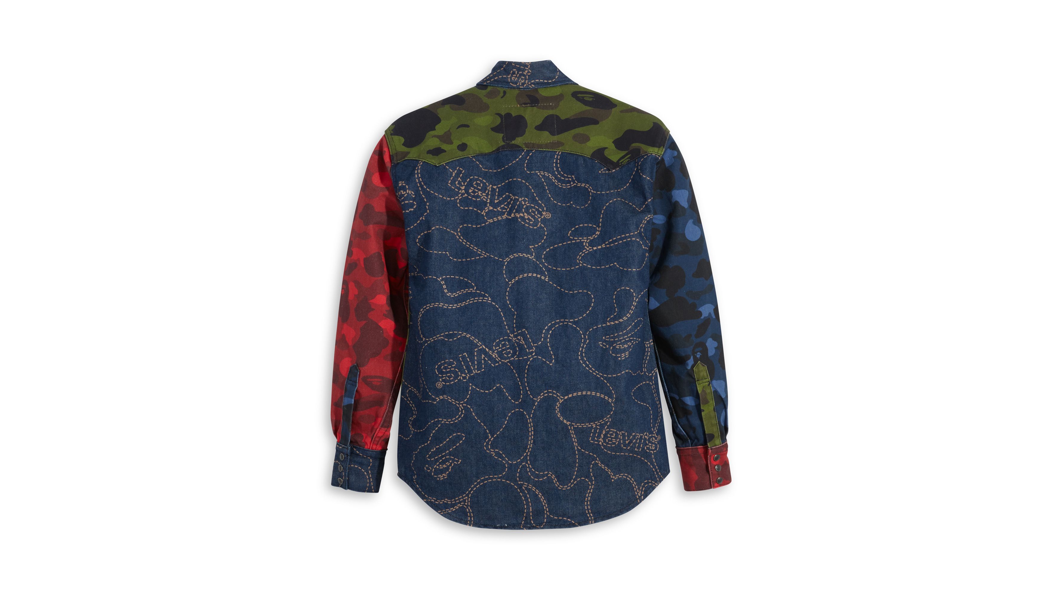 Levi's® x BAPE Madras Plaid Western Shirt 2