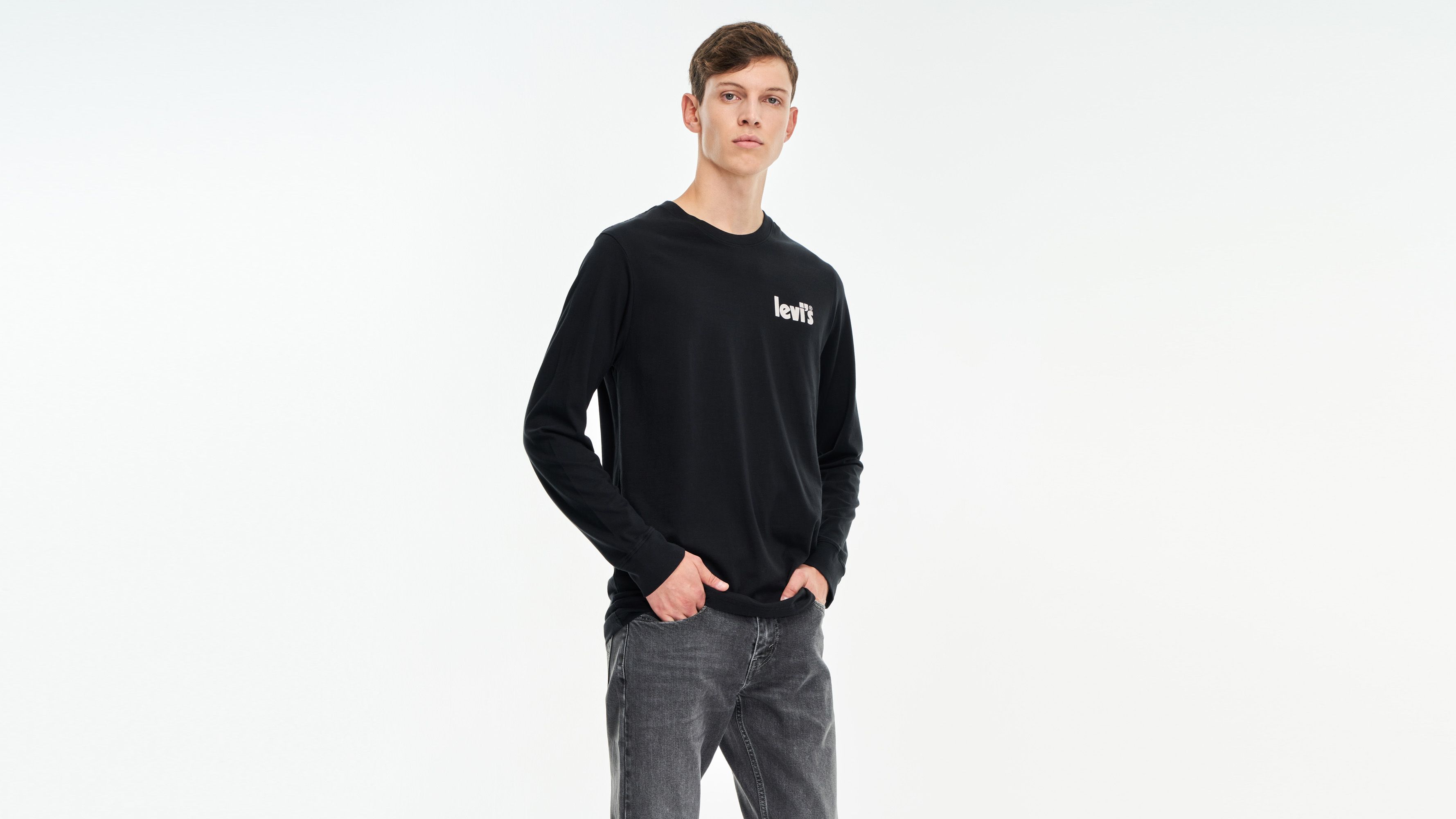 Relaxed Fit Long Sleeve Graphic T-Shirt