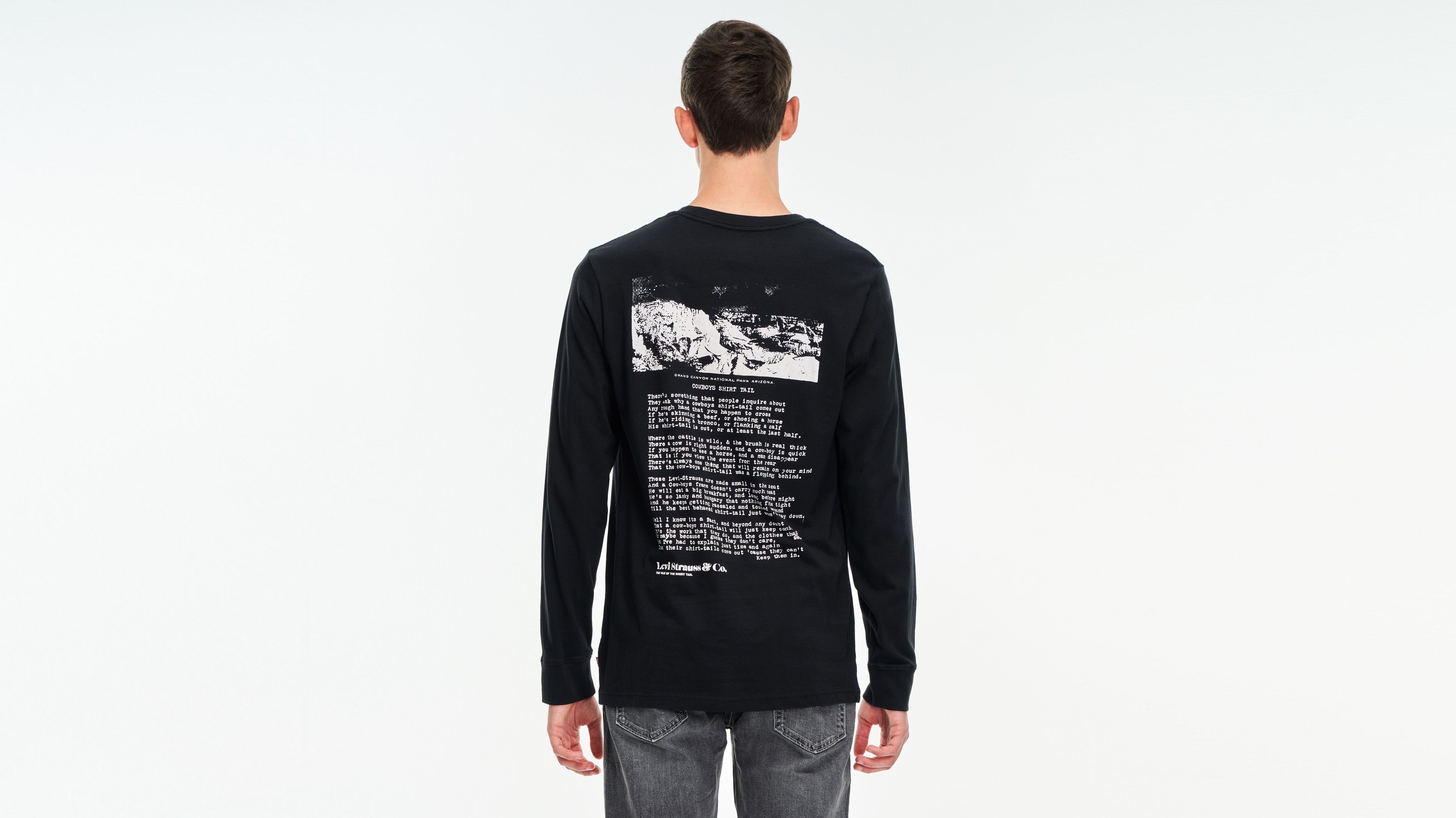 Relaxed Fit Long Sleeve Graphic T-Shirt 2