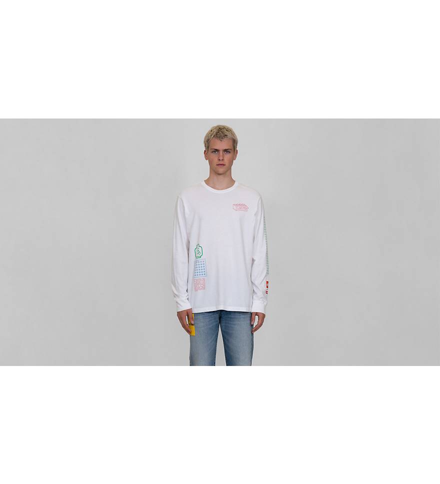 Lego Group X Levi's® Longsleeve Relaxed Graphic Tee Shirt - Multi-color |  Levi's® US