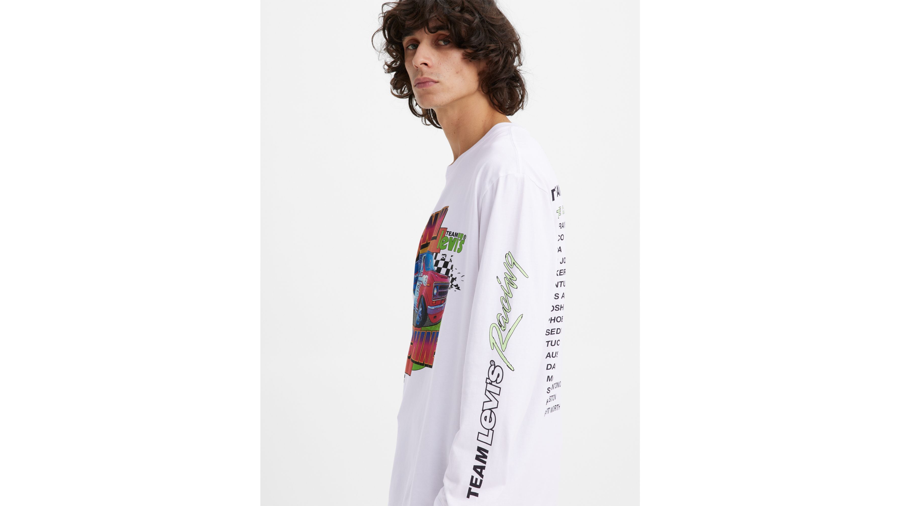 Relaxed Fit Long Sleeve Graphic T-Shirt