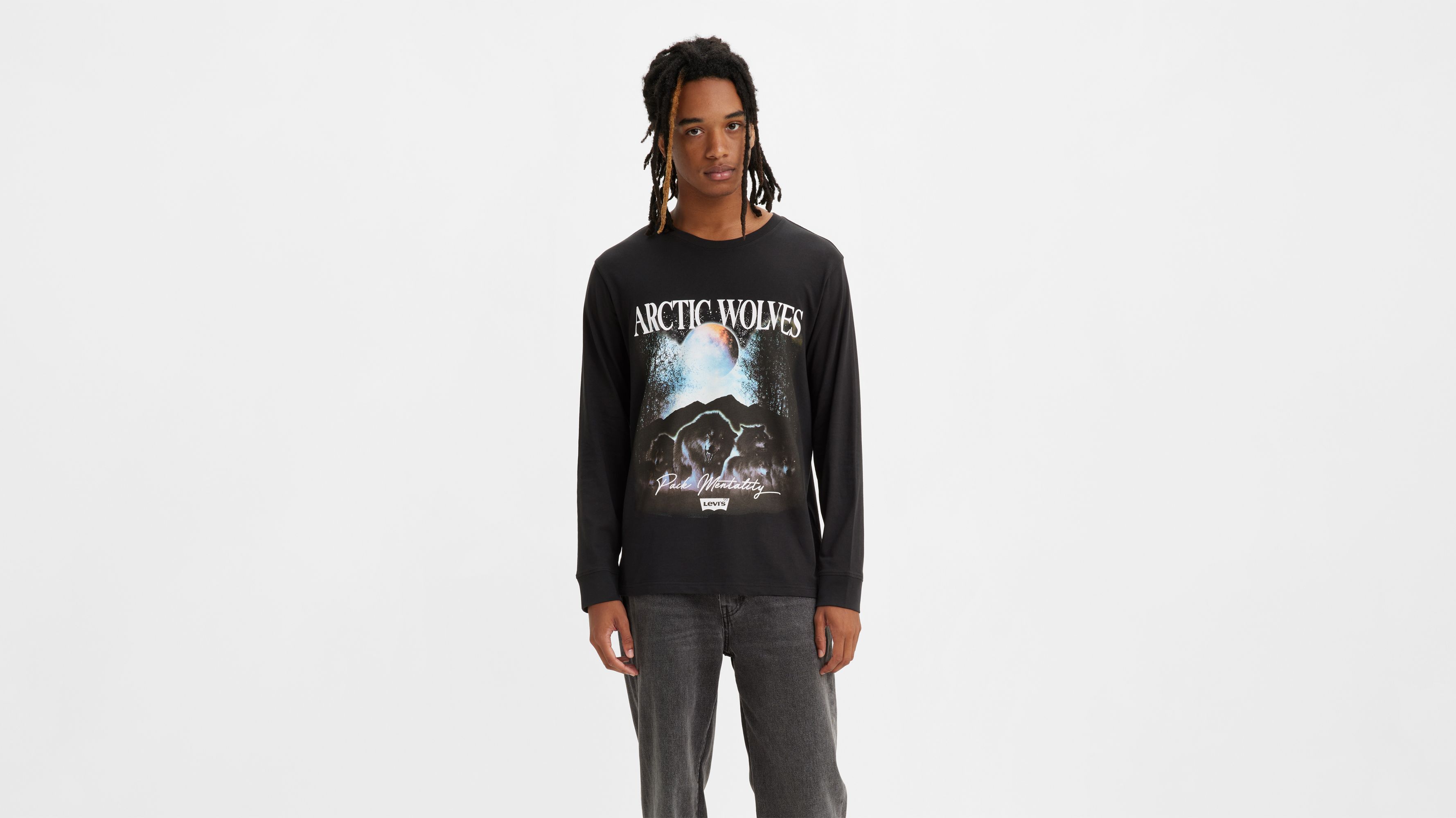 Straight Fit Long Sleeve 4 Bar Shirt main image 1