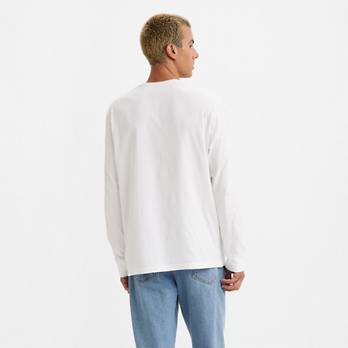Relaxed Fit Long Sleeve Graphic T-shirt - White | Levi's® US Relaxed Fit Long Sleeve Graphic T-shirt - White | Levi's® US