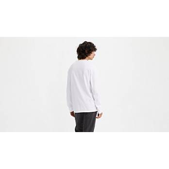 Relaxed Fit Long Sleeve Graphic T-shirt - White | Levi's® US