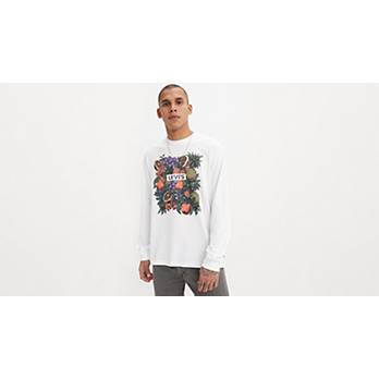 Relaxed Fit Long Sleeve Graphic T-Shirt 4