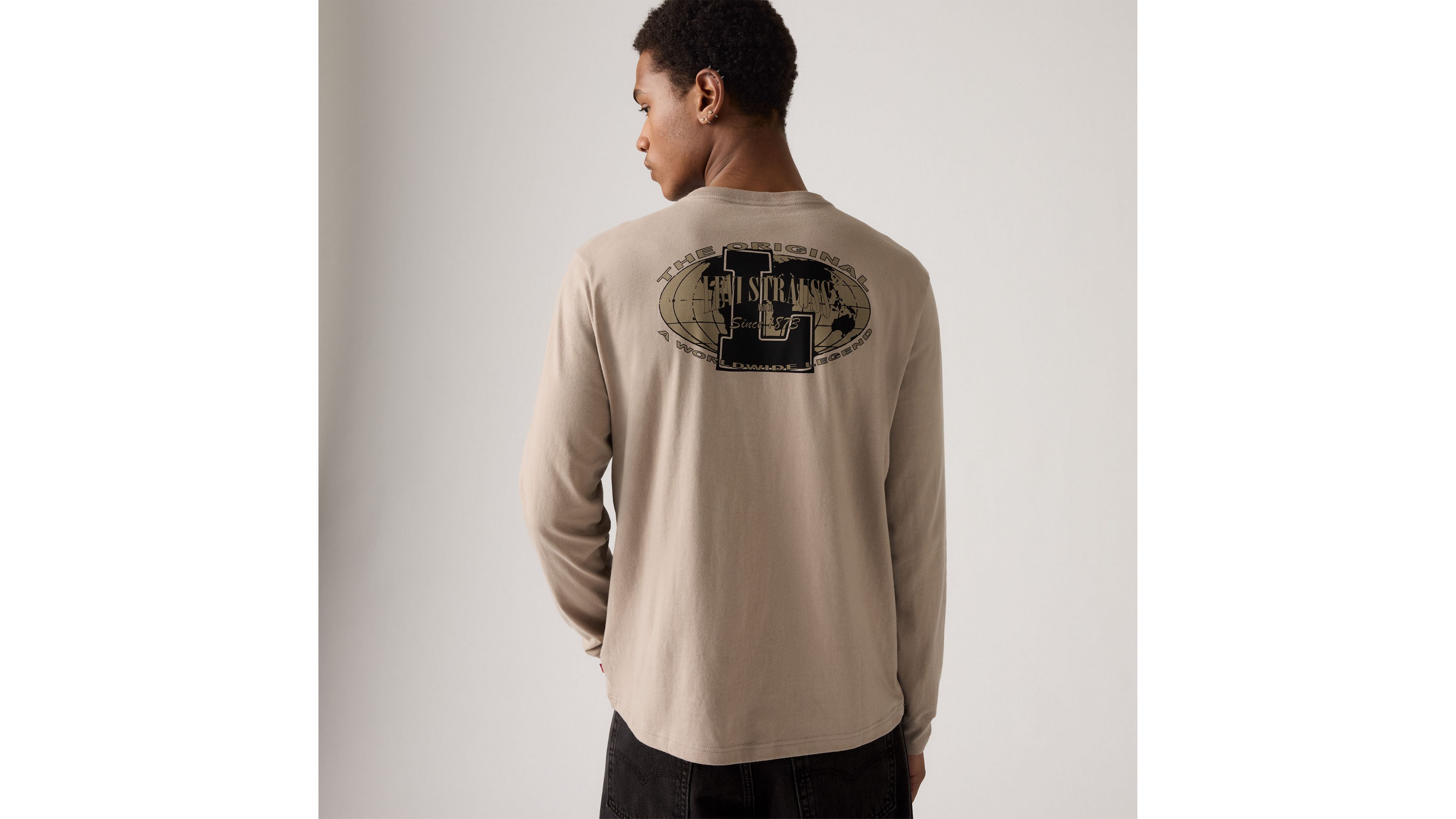 Camiseta Relaxed Graphic de manga larga 1