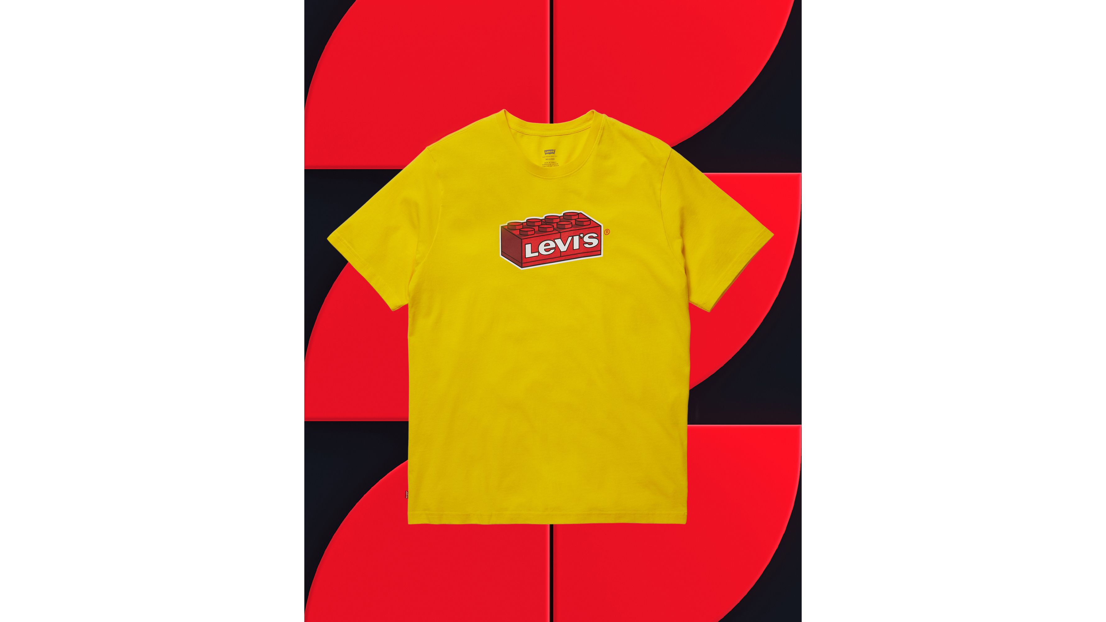 levis yellow shirt