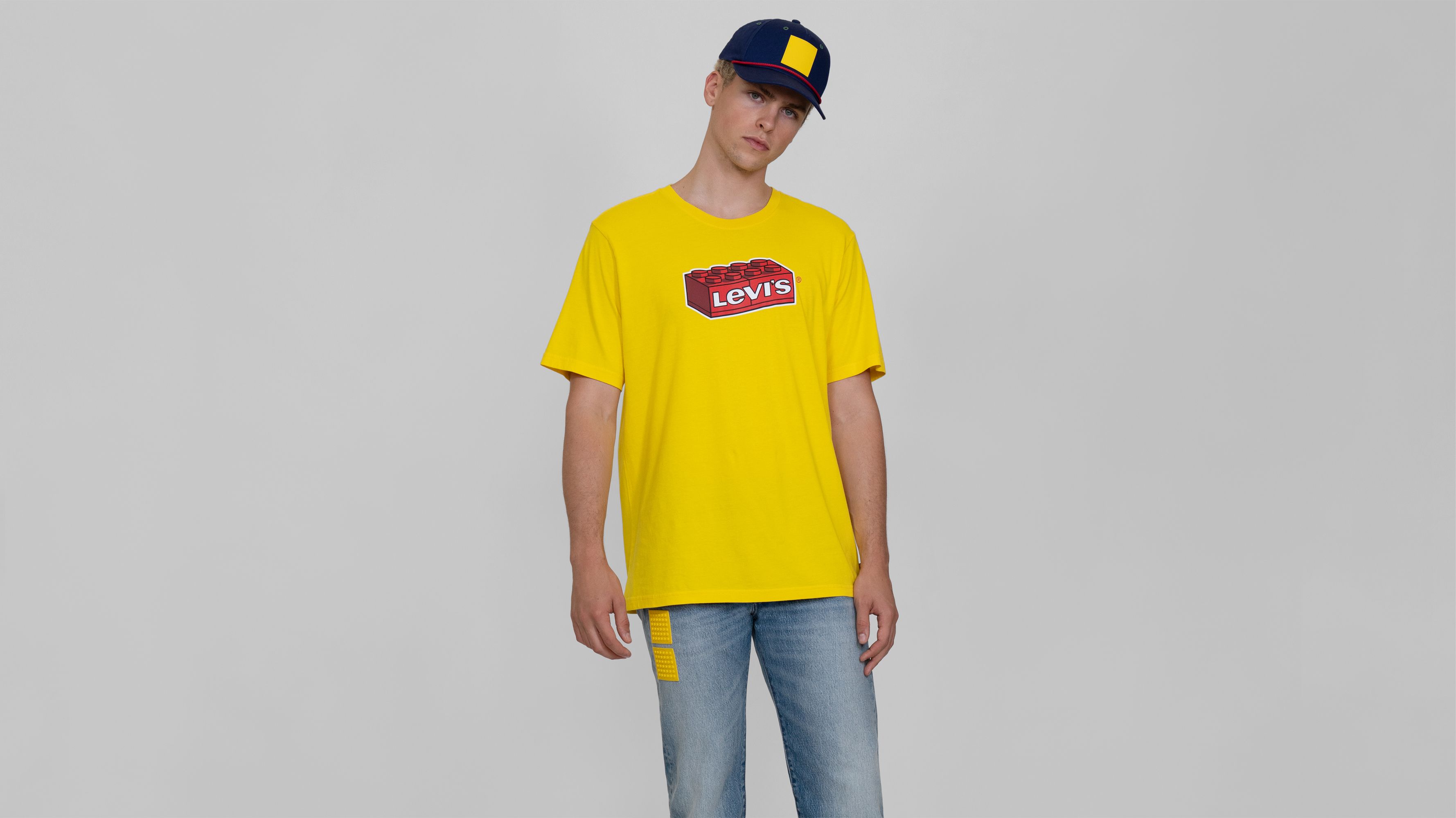 levis yellow shirt