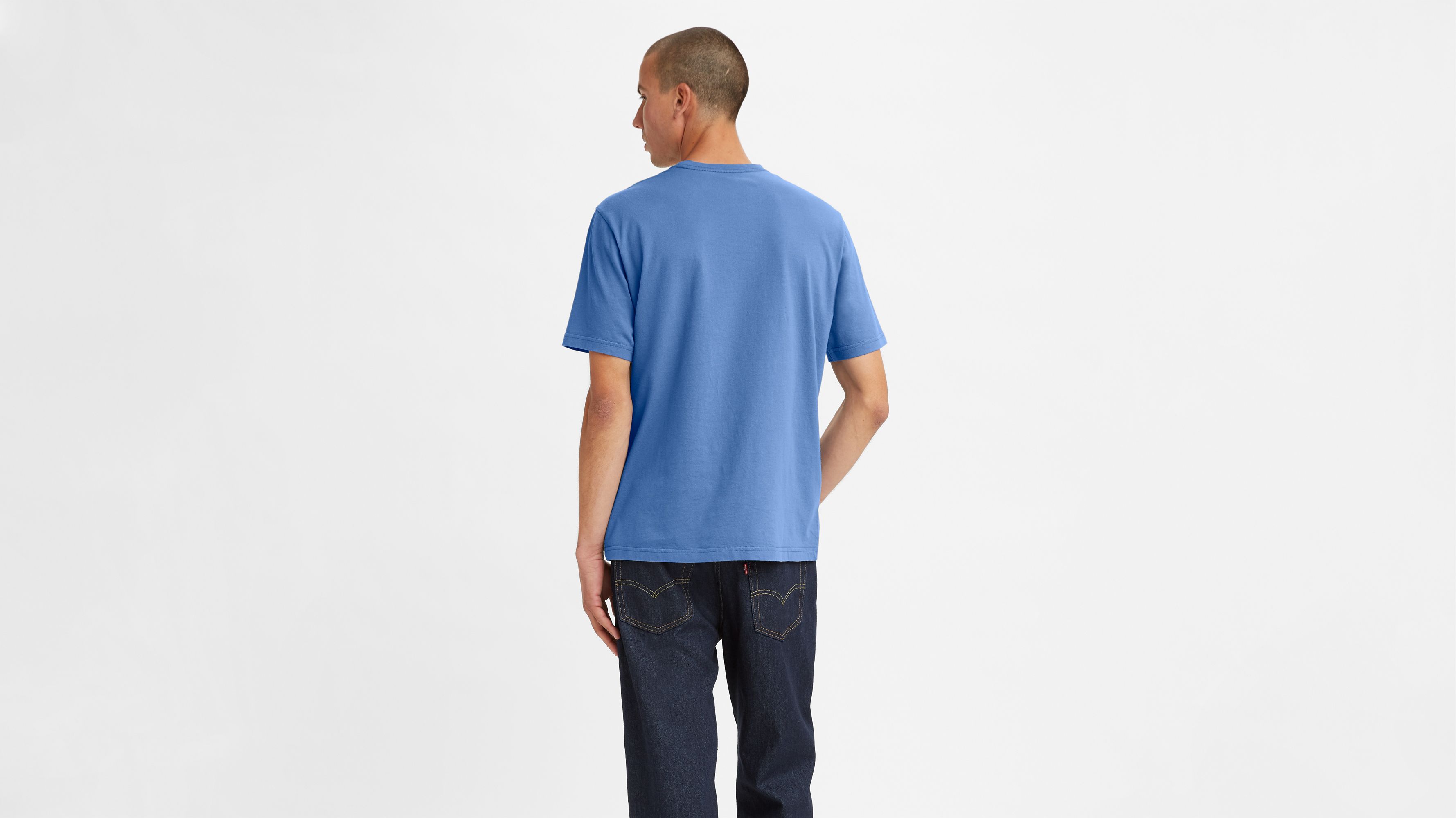 Relaxed Fit Short Sleeve Tshirt Blue Levi