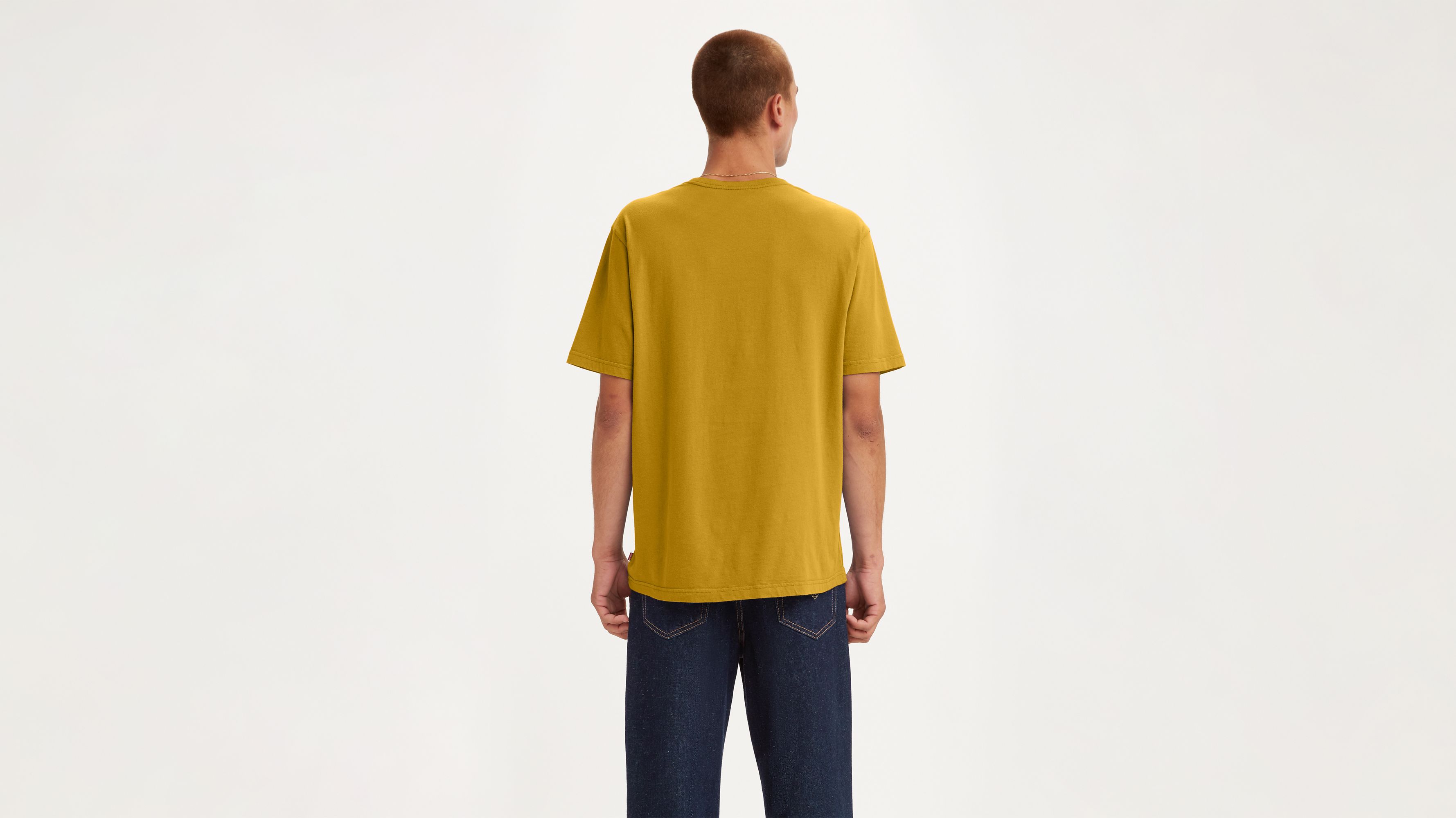 Tシャツ・カットソー OAMC Avery Short Sleeve T-Shirt Light Yellow 23E28OAJ10COT00 161430330-back-pdp?$