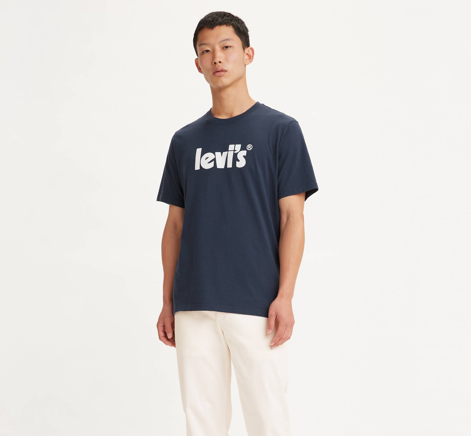 Relaxed Fit Tee - Blue | Levi's® GE