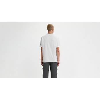 Relaxed Fit Short-sleeved Shirt - White - Men