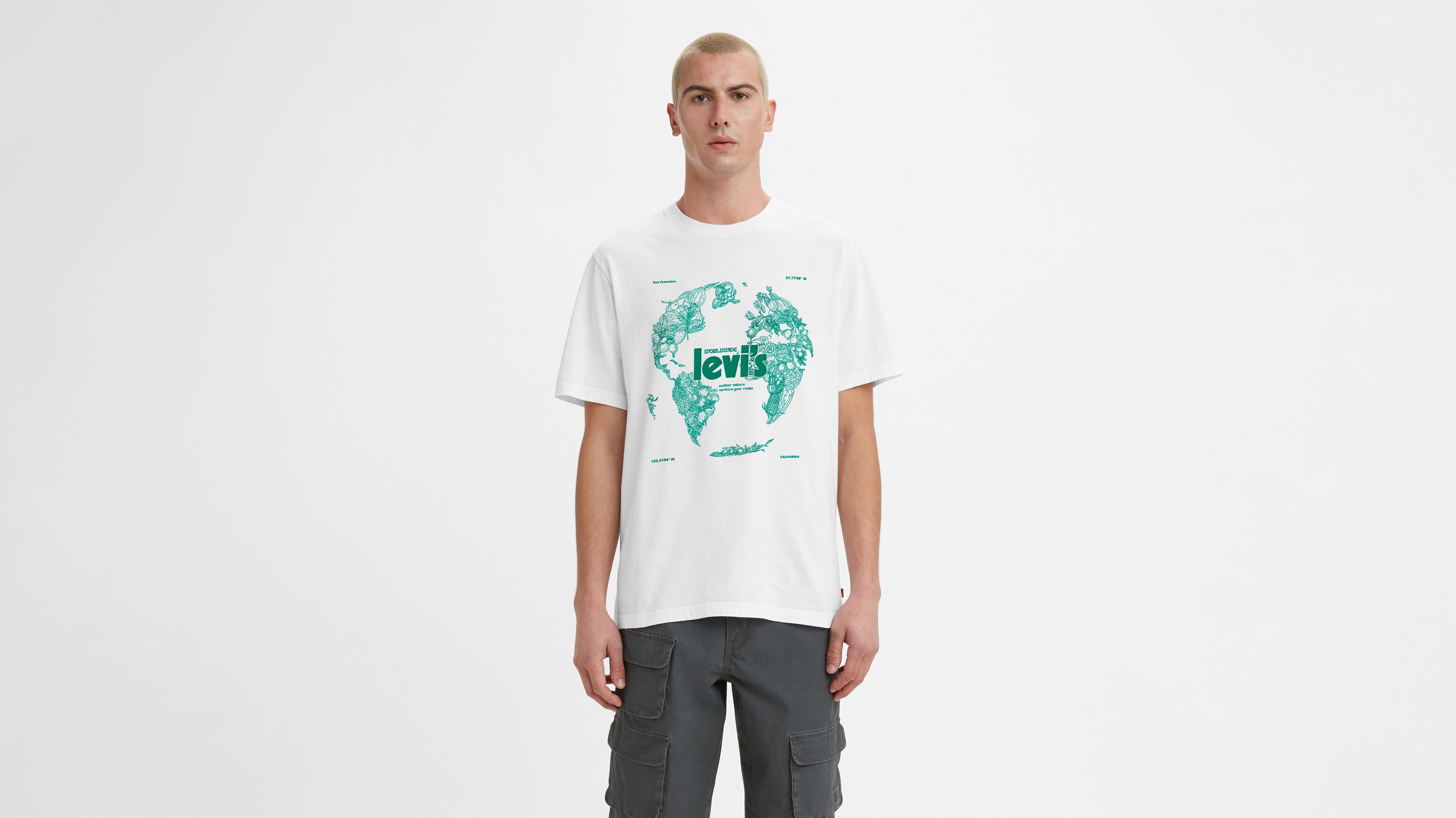 Relaxed Fit Short Sleeve Tshirt White Levi's® US