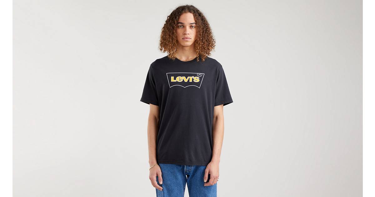 Relaxed Fit Tee - Black | Levi's® HU