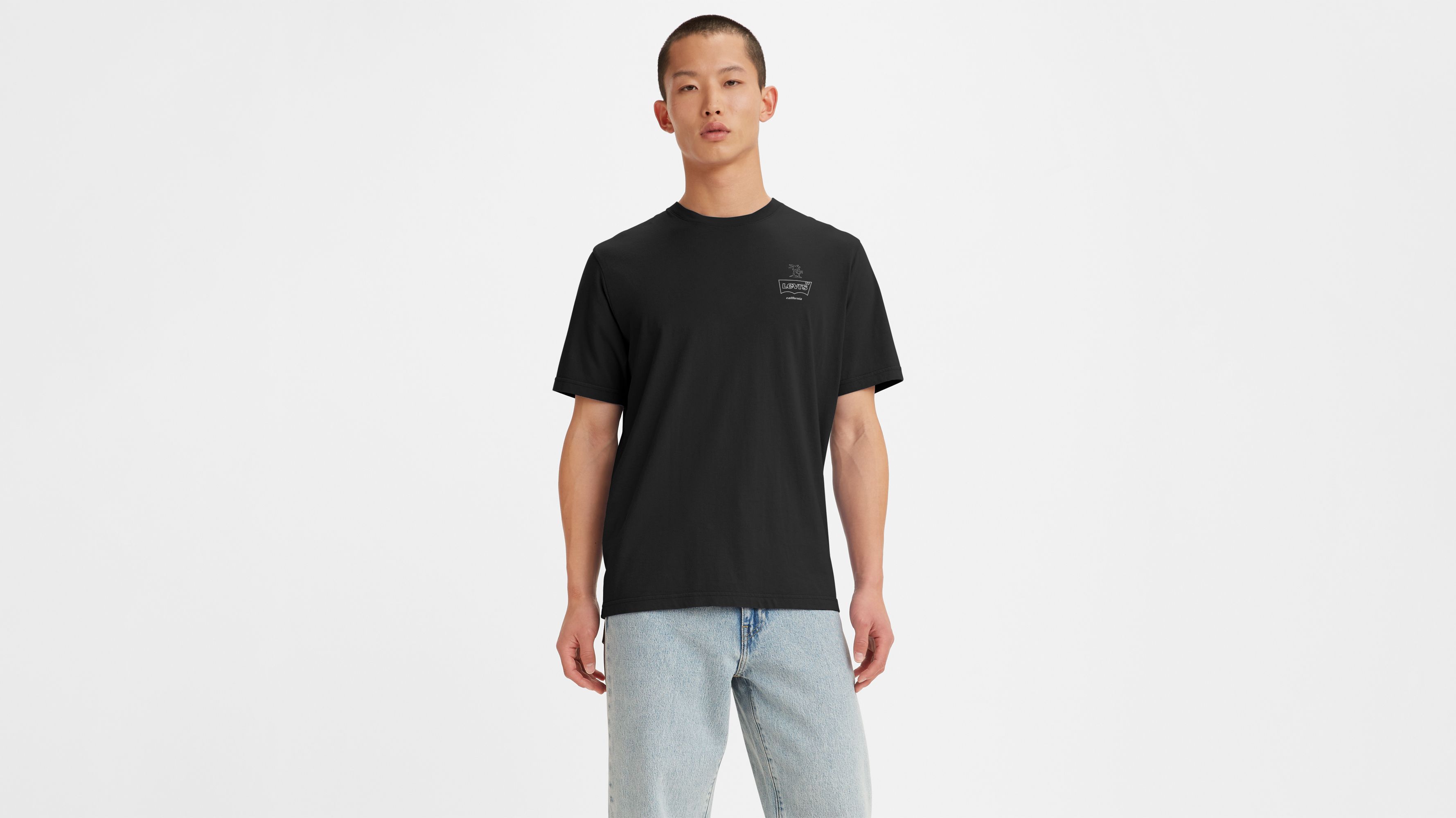 Levi's® Small Logo Short-Sleeve Relaxed Fit T-Shirt